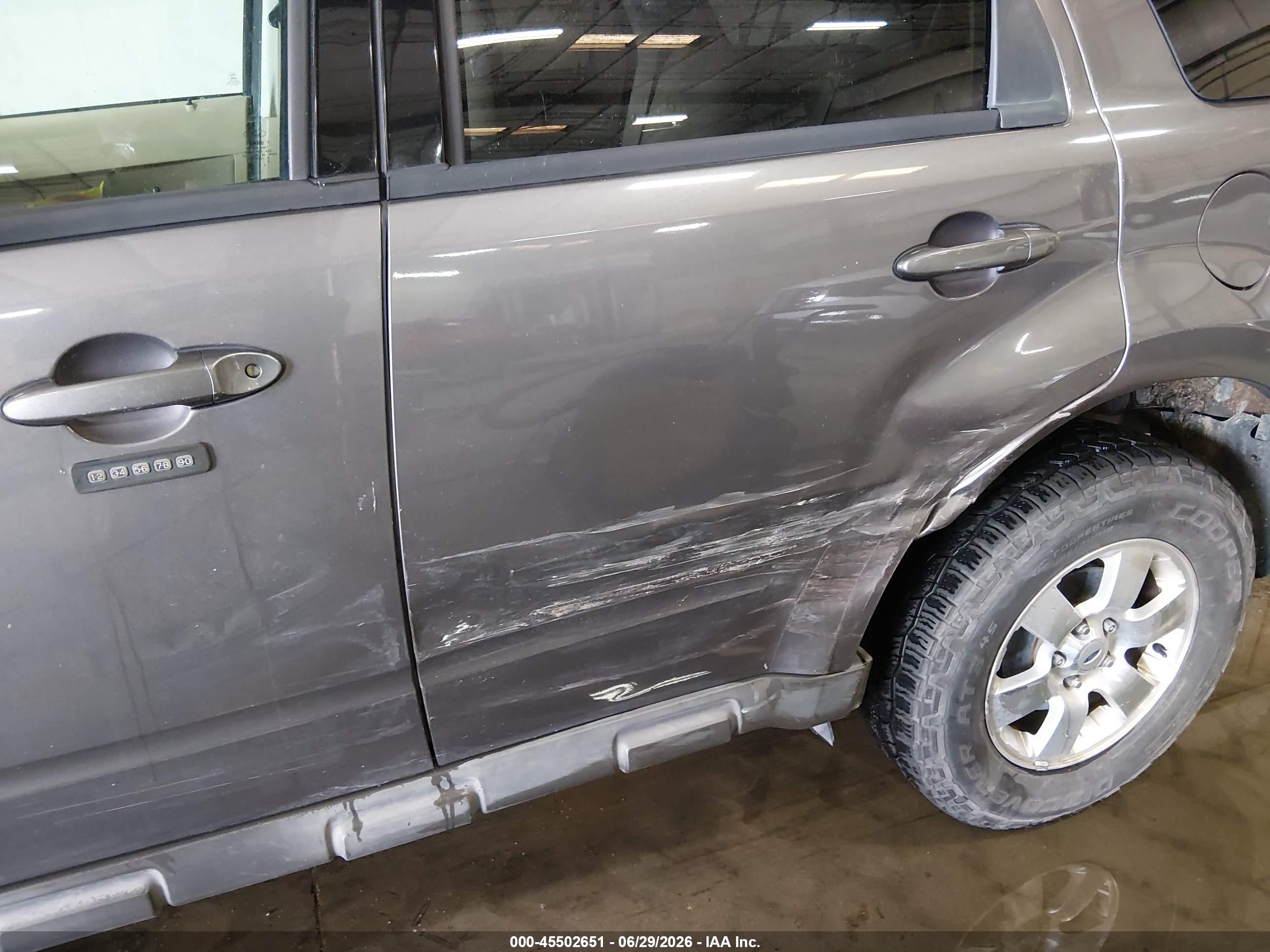 2012 Ford Escape Limited Gray vin: 1FMCU9EG3CKB42150