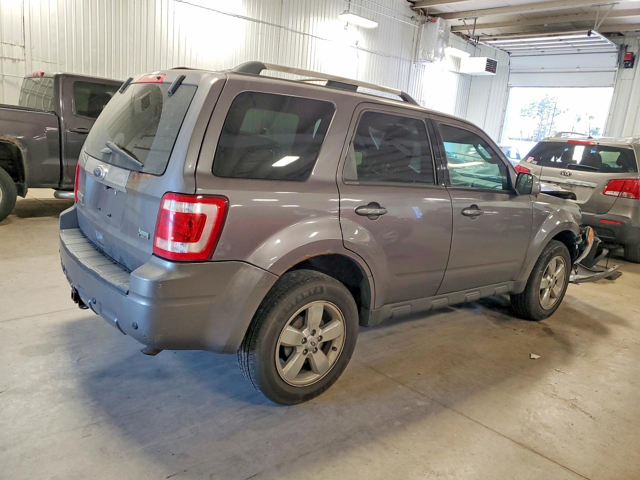 2012 Ford Escape Limited Gray vin: 1FMCU9EG3CKB42276