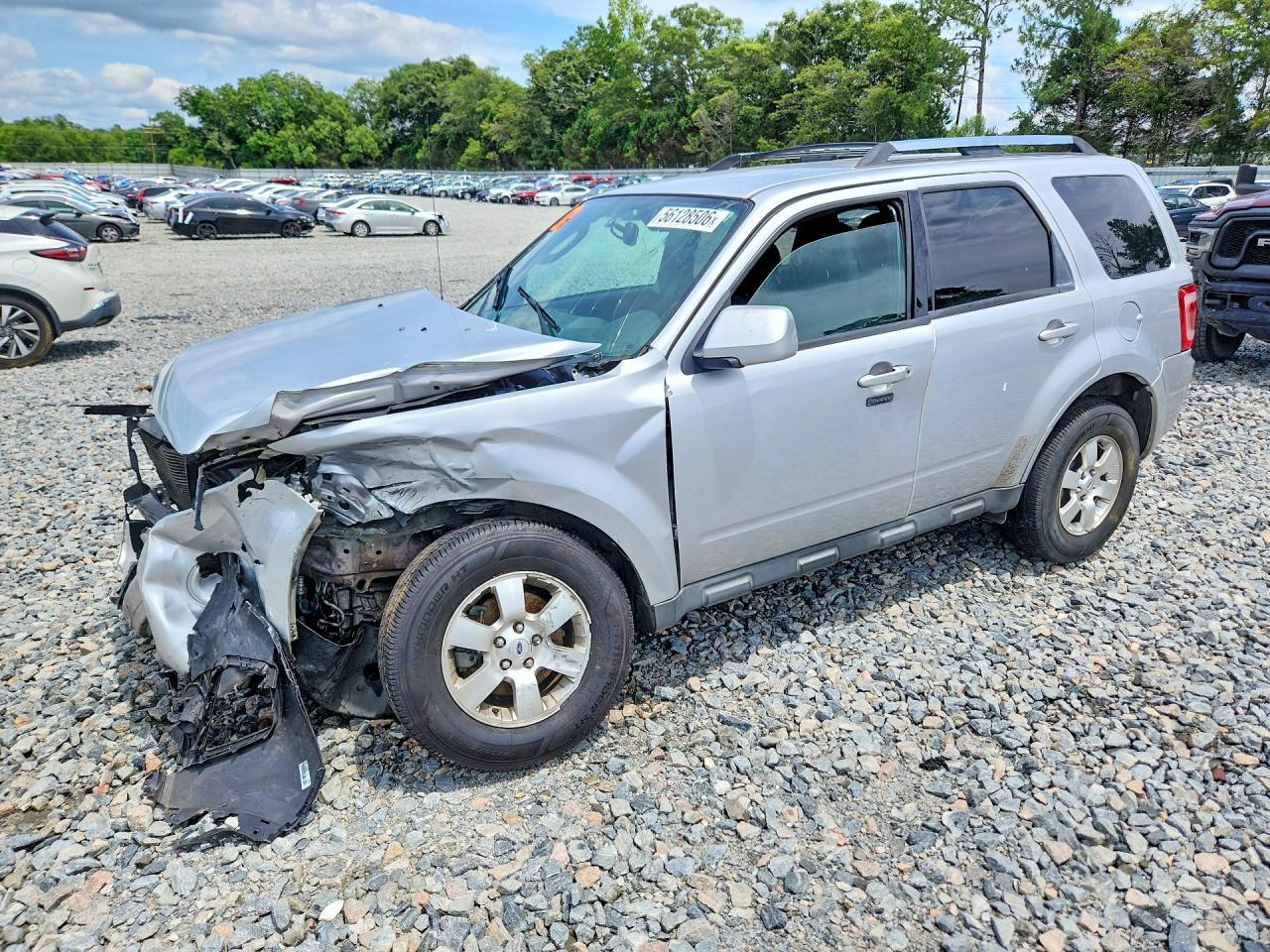 2012 Ford Escape Limited Серебряный vin: 1FMCU9EG3CKB70126