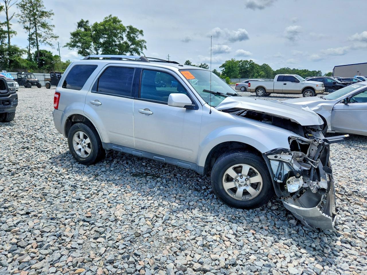 2012 Ford Escape Limited Серебряный vin: 1FMCU9EG3CKB70126