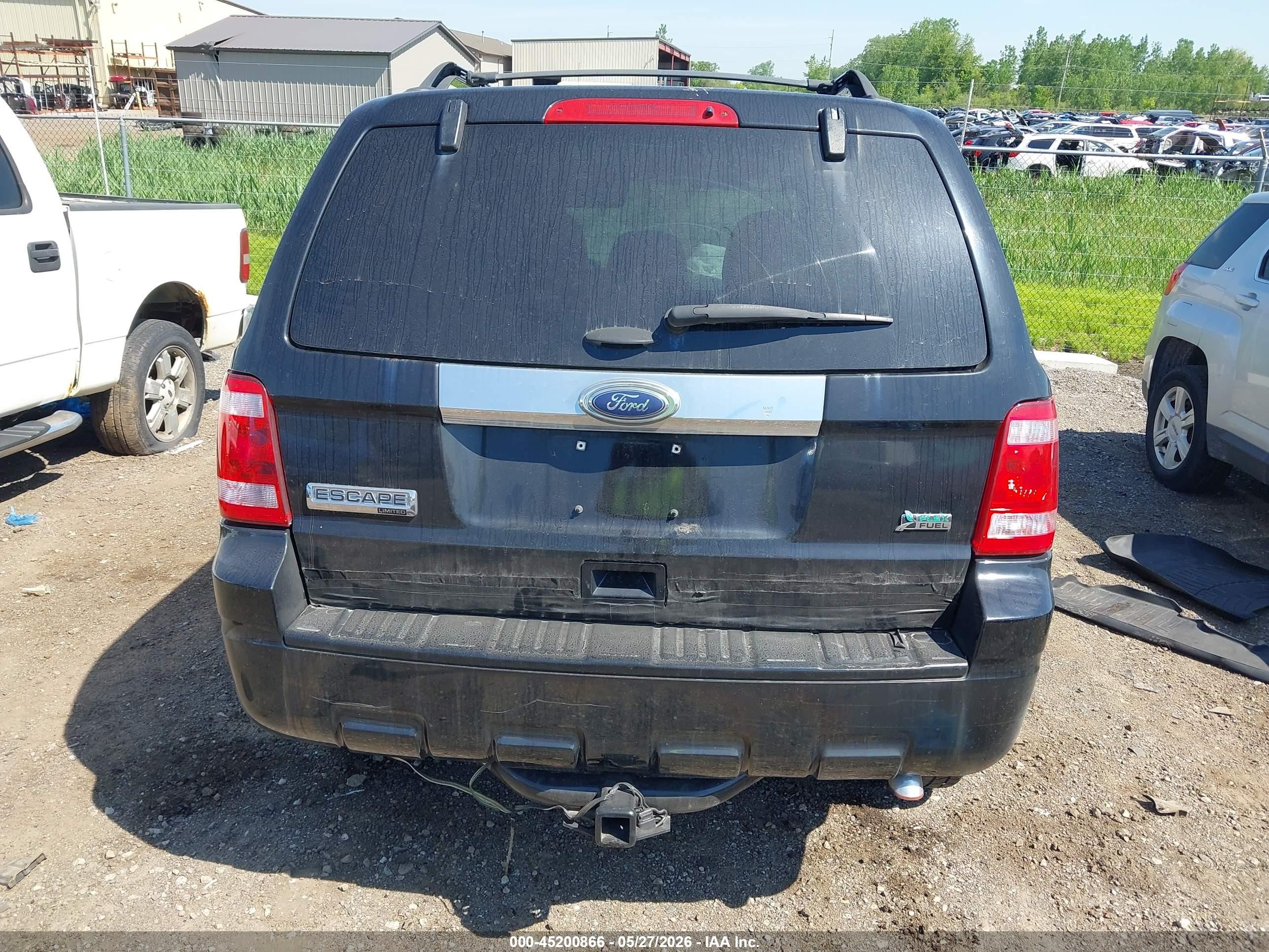 2012 Ford Escape Limited Black vin: 1FMCU9EG3CKB89100