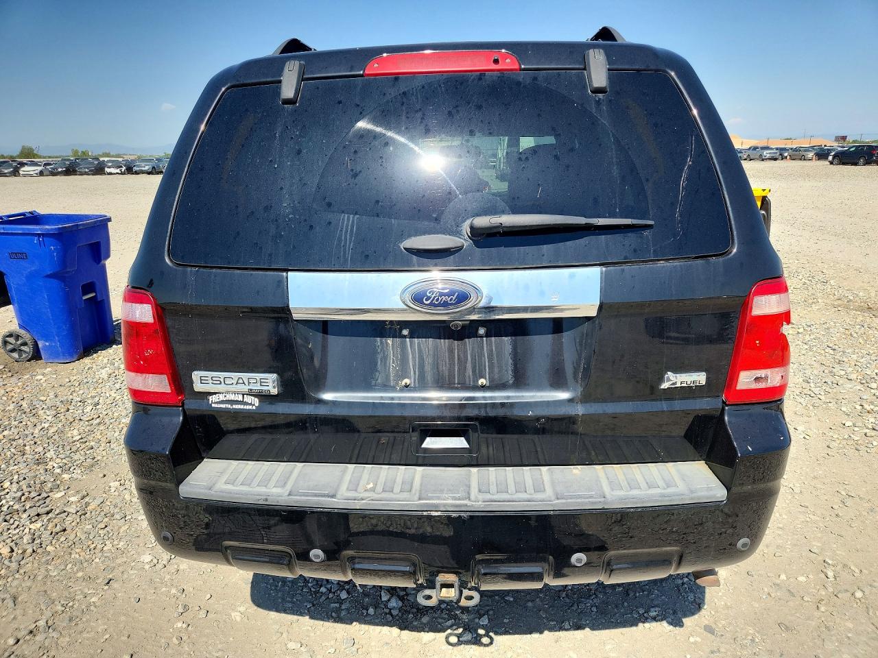 2012 Ford Escape Limited Black vin: 1FMCU9EG3CKC44368