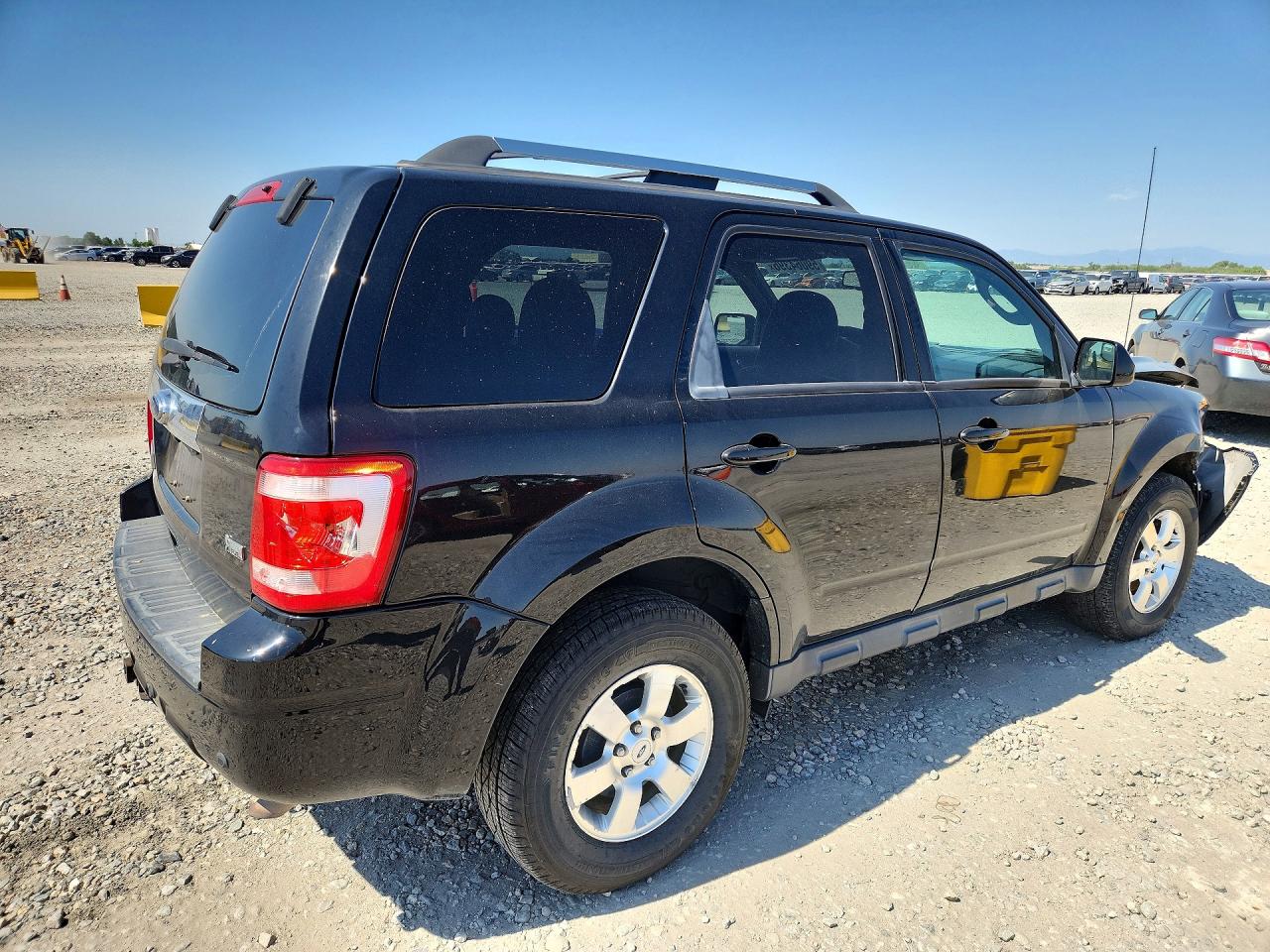 2012 Ford Escape Limited Black vin: 1FMCU9EG3CKC44368