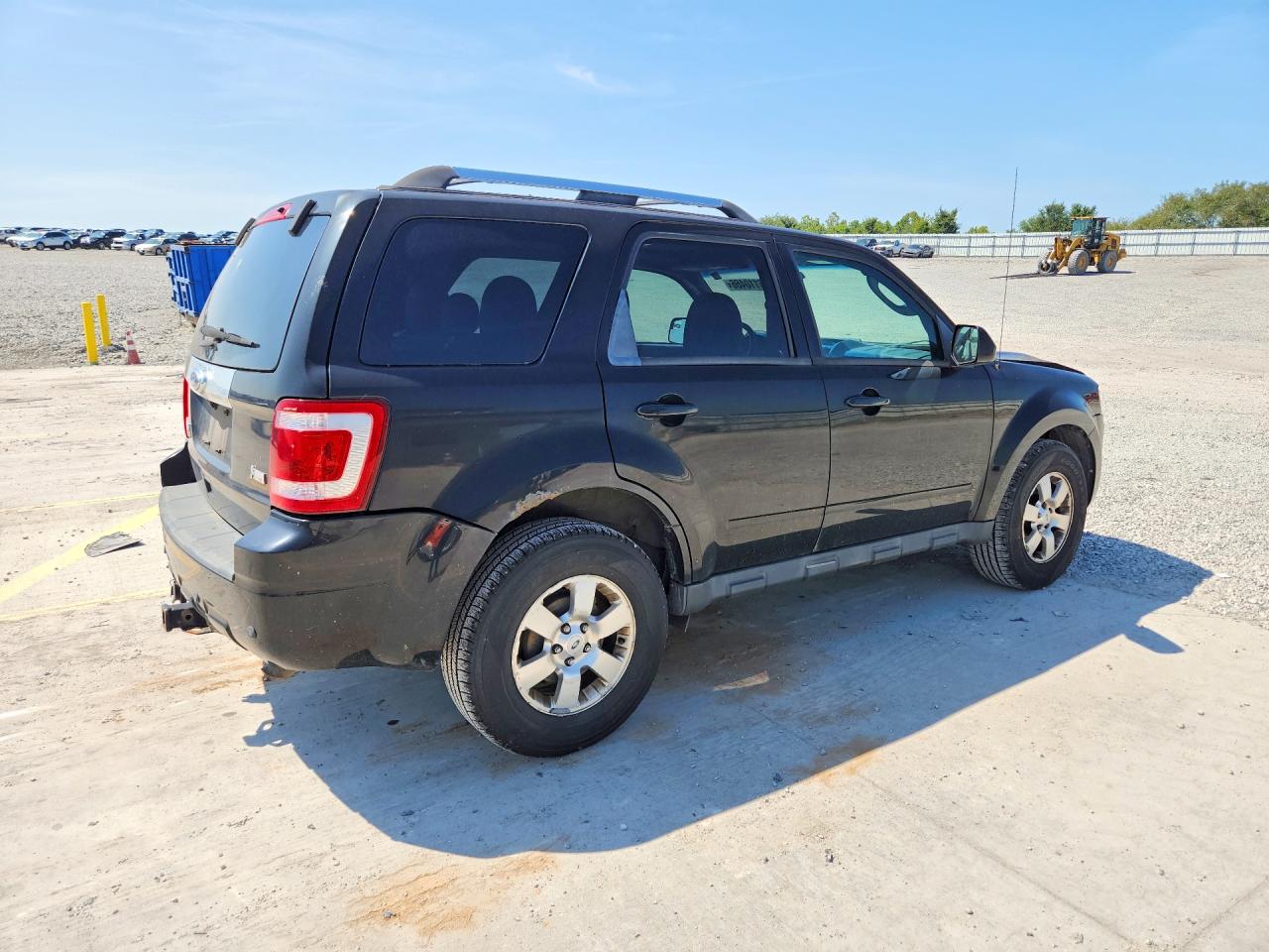 2012 Ford Escape Limited Black vin: 1FMCU9EG3CKC64118