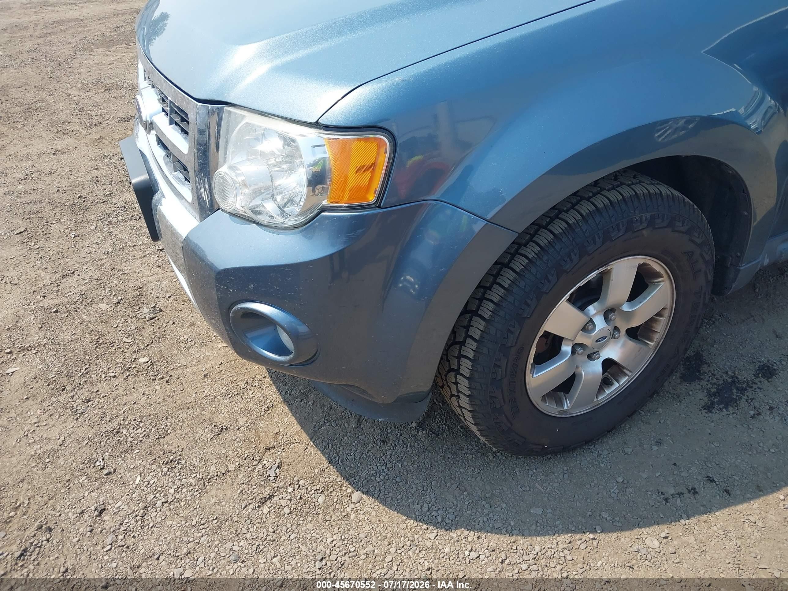2011 Ford Escape Limited Blue vin: 1FMCU9EG4BKB14680