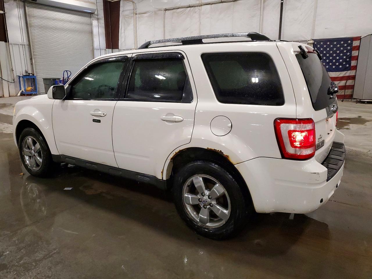 2011 Ford Escape Limited White vin: 1FMCU9EG4BKB65323