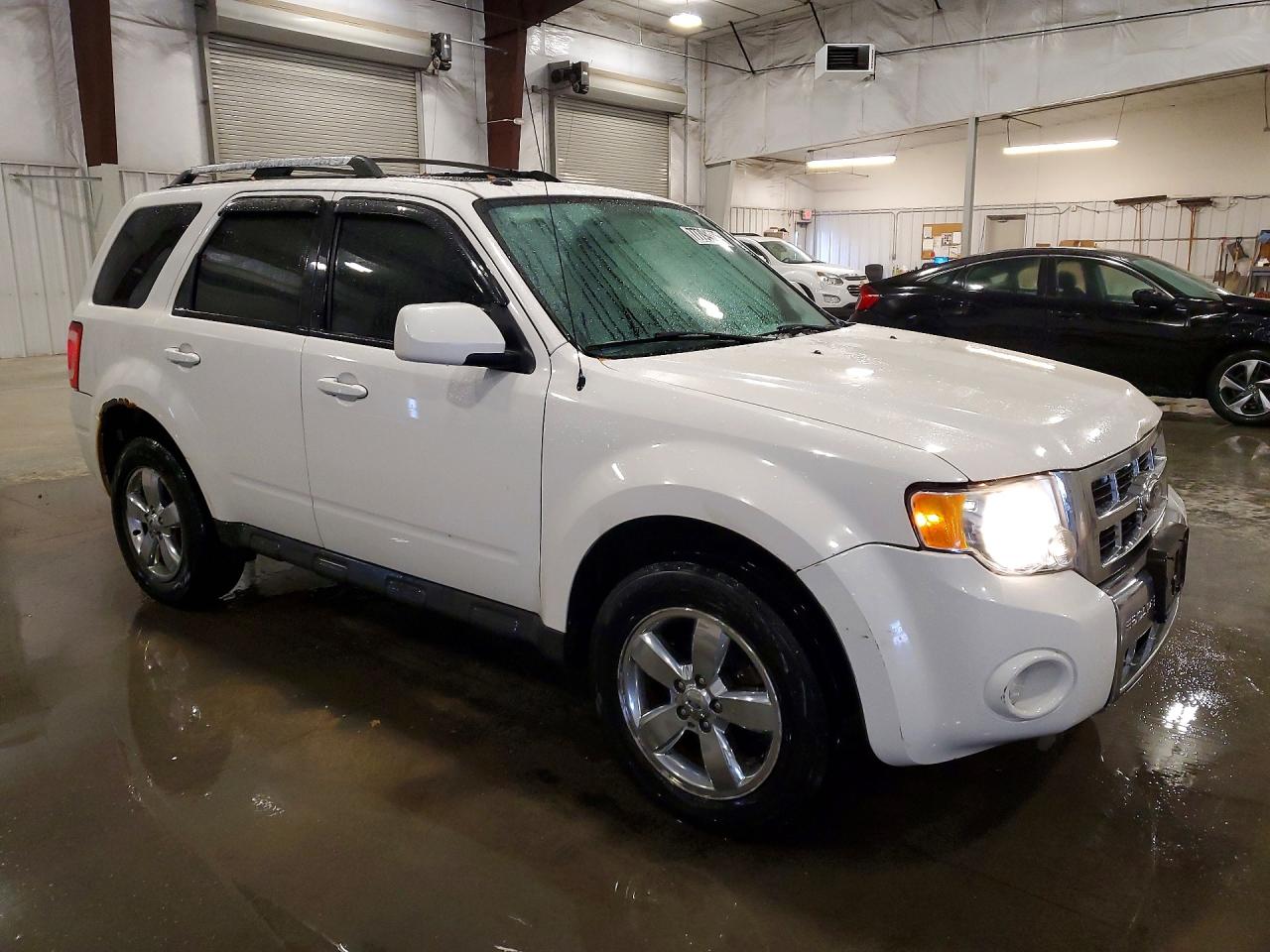 2011 Ford Escape Limited White vin: 1FMCU9EG4BKB65323