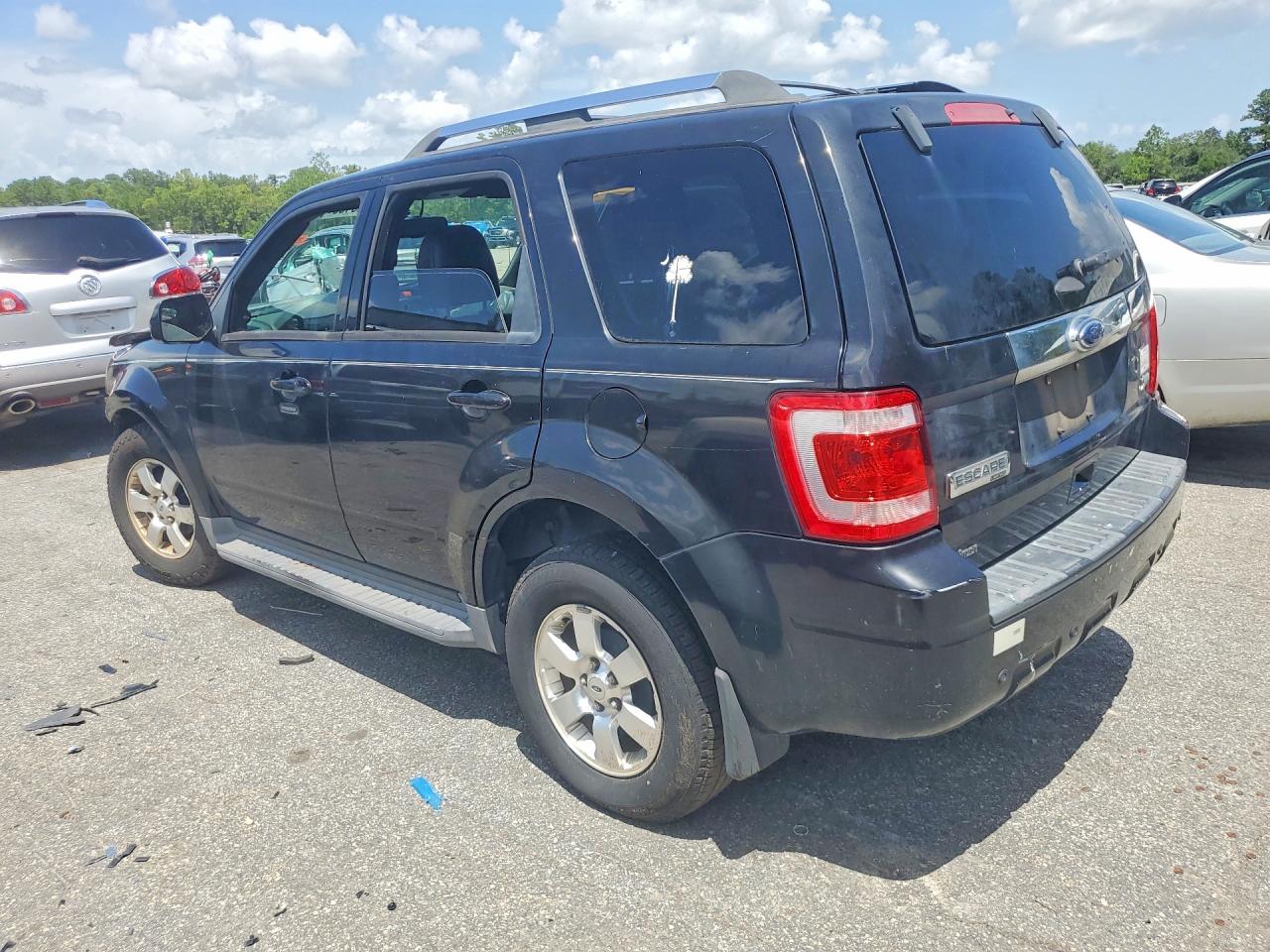 2011 Ford Escape Limited Черный vin: 1FMCU9EG4BKC27707