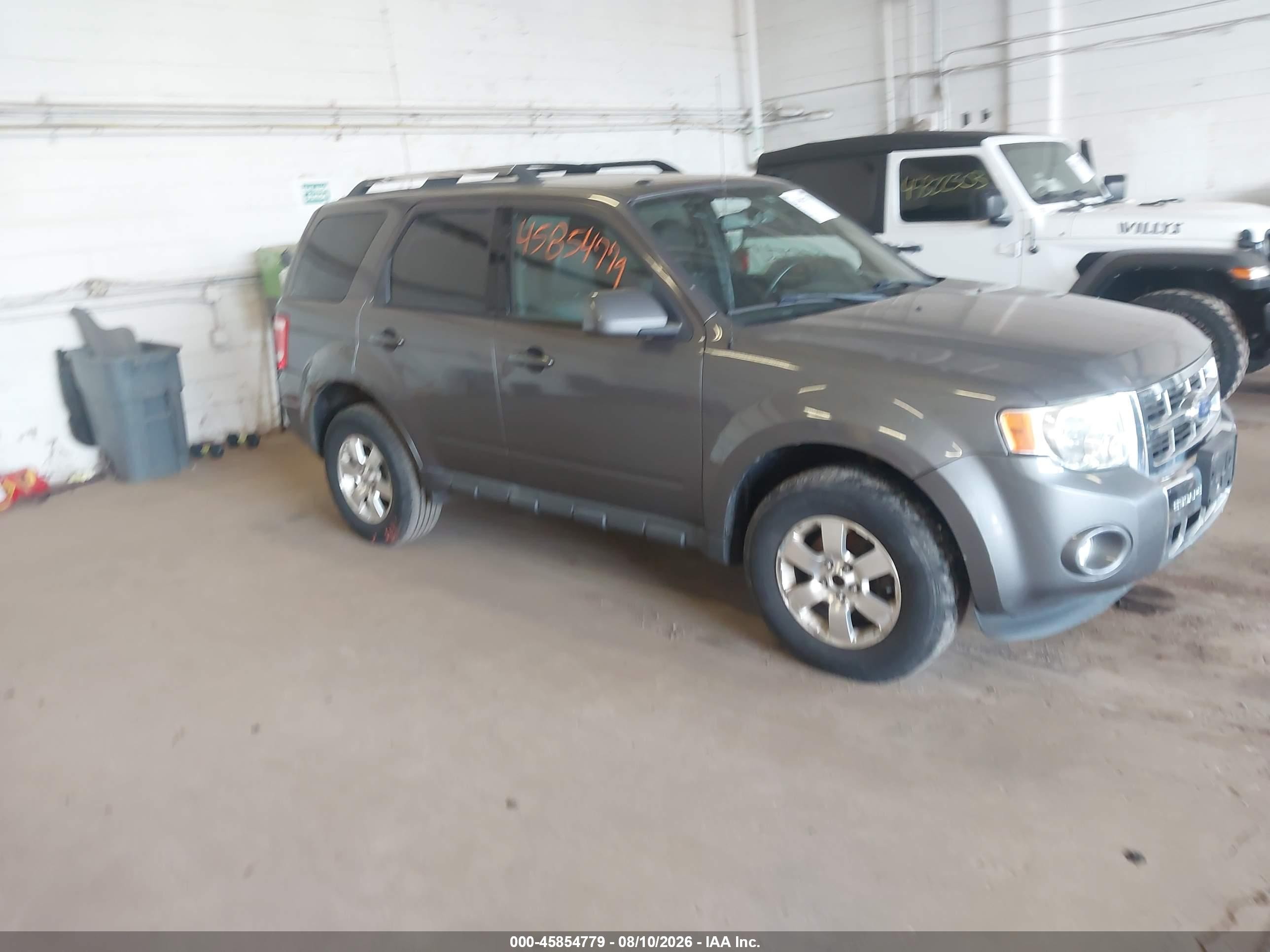 2011 Ford Escape Limited Gray vin: 1FMCU9EG4BKC49173