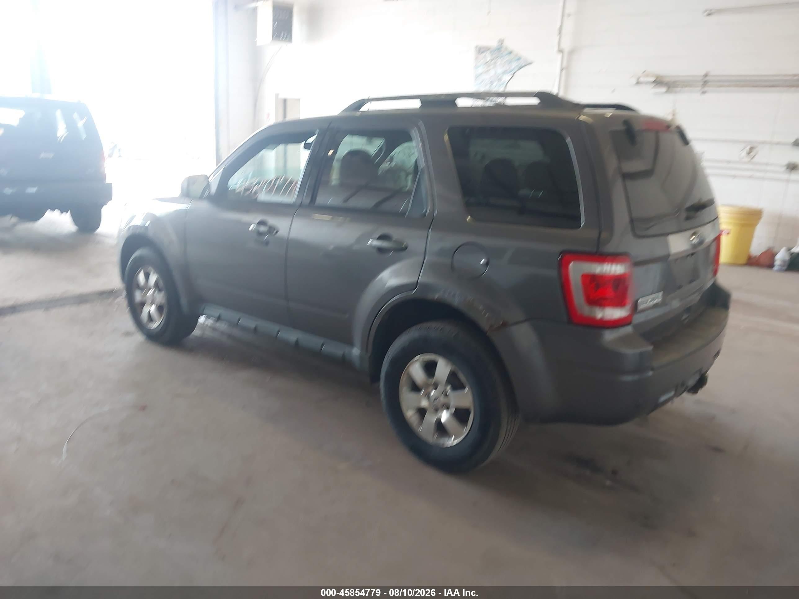 2011 Ford Escape Limited Серый vin: 1FMCU9EG4BKC49173