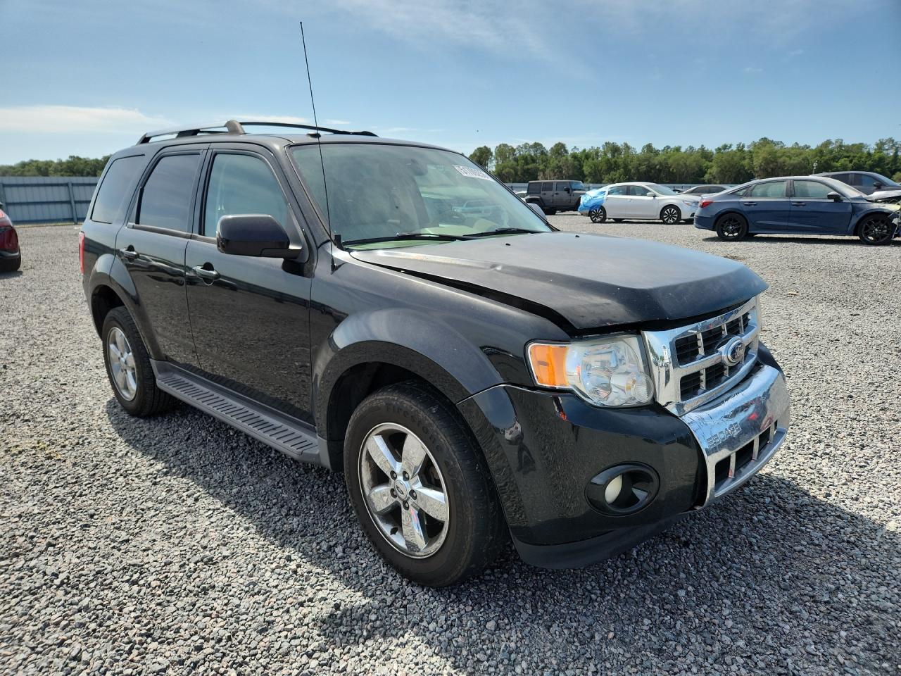 2011 Ford Escape Limited Black vin: 1FMCU9EG4BKC61856