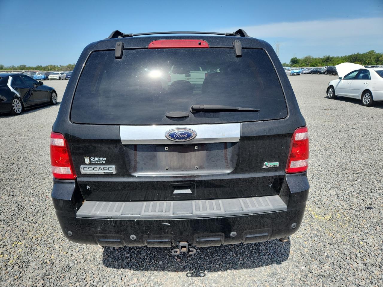 2011 Ford Escape Limited Black vin: 1FMCU9EG4BKC61856