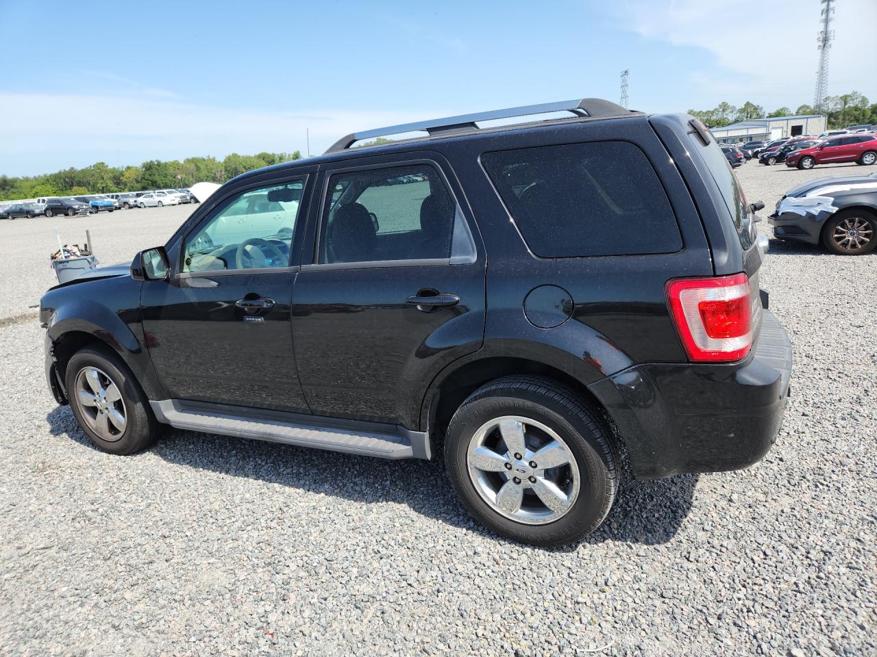 2011 Ford Escape Limited Black vin: 1FMCU9EG4BKC61856