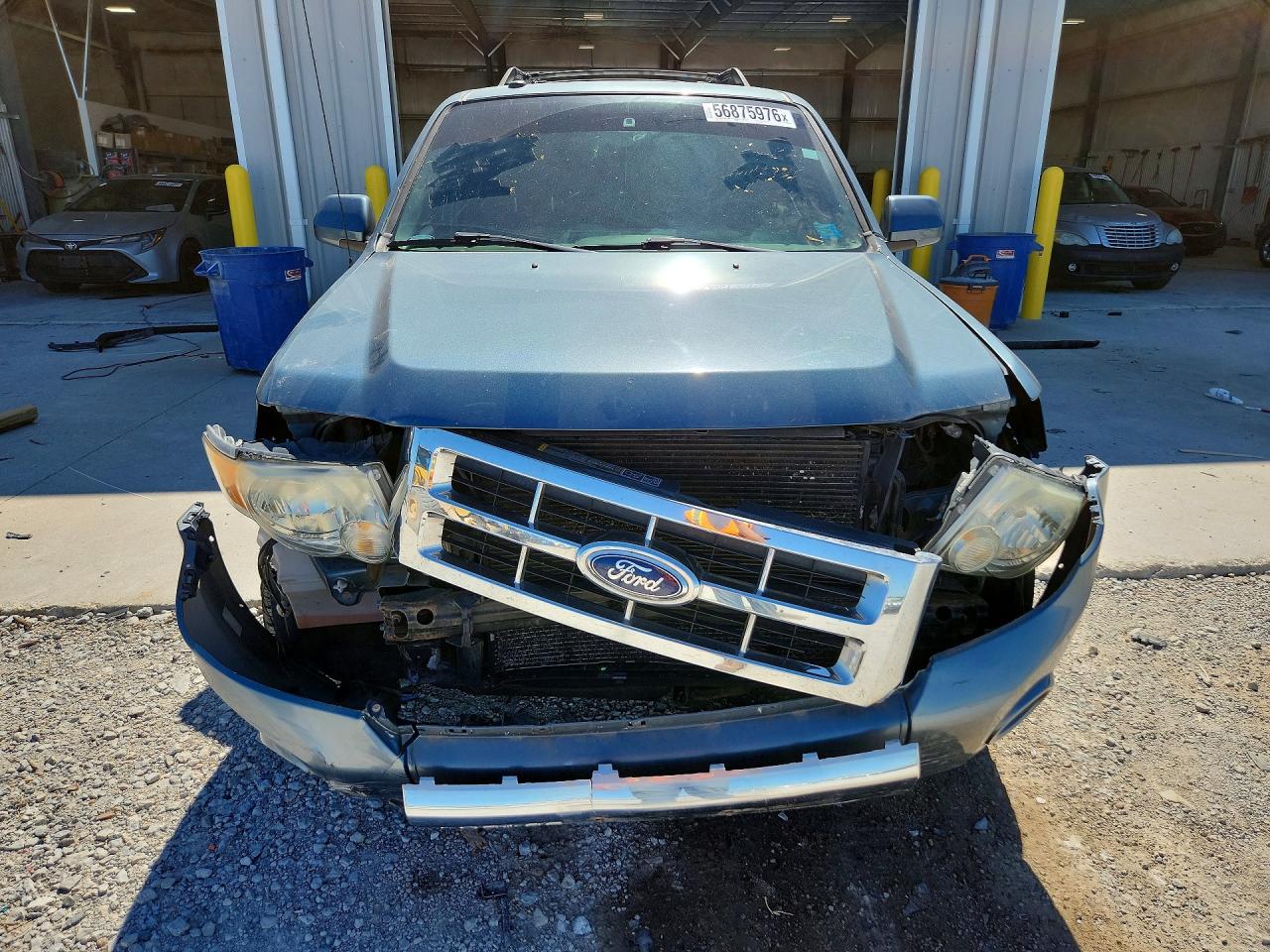 2012 Ford Escape Limited Синий vin: 1FMCU9EG4CKA08392