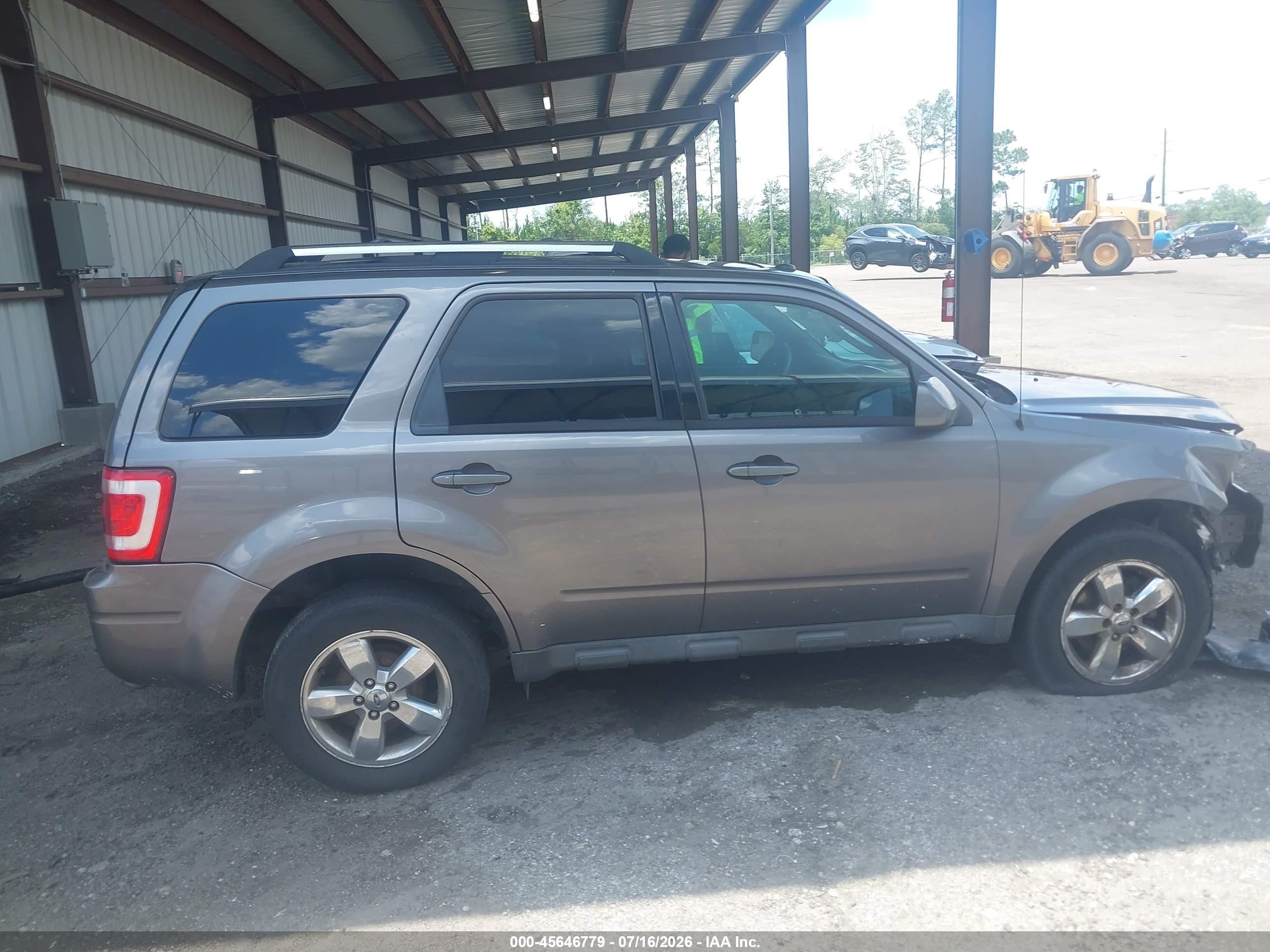 2012 Ford Escape Limited Gray vin: 1FMCU9EG4CKA40646