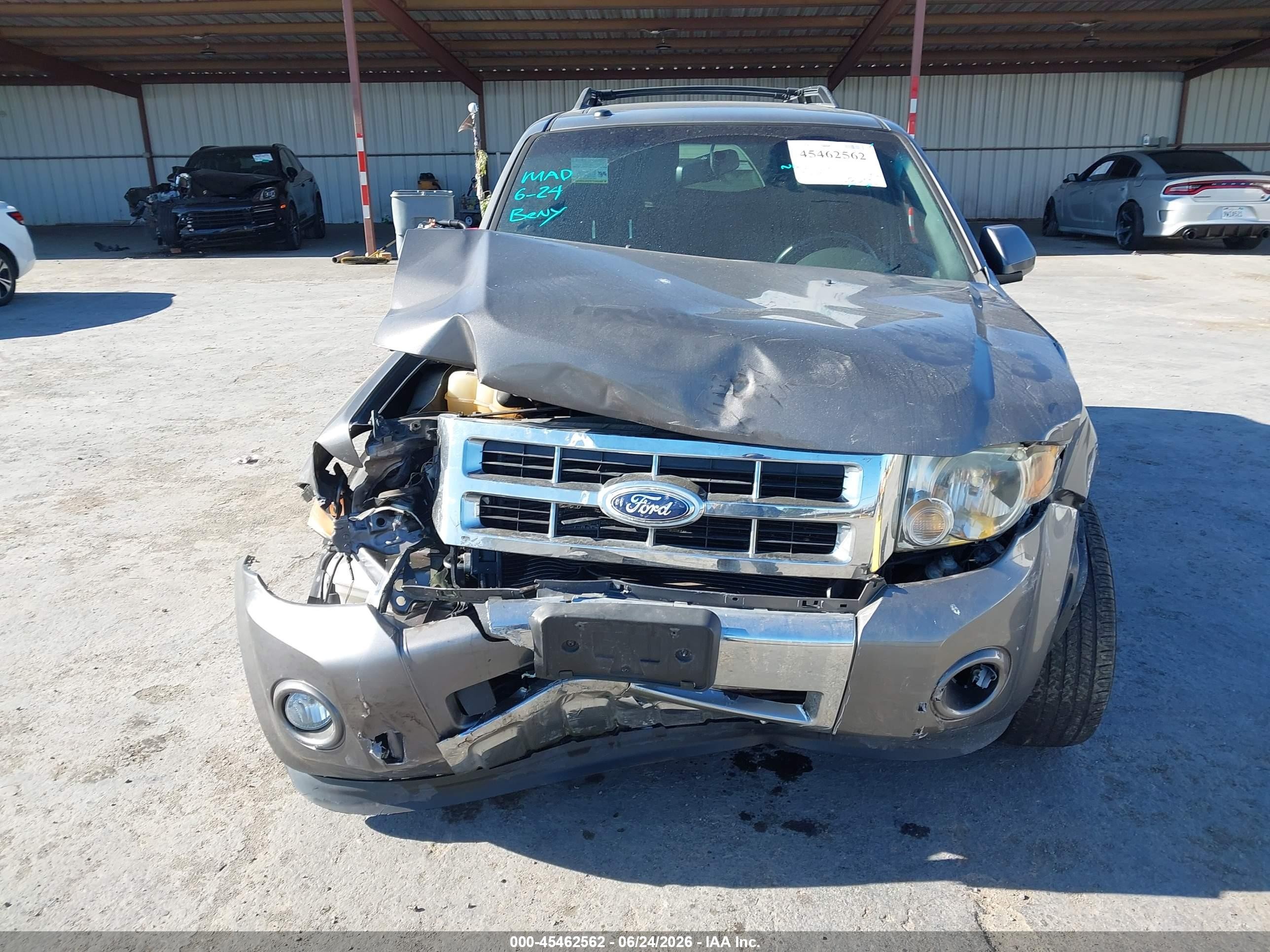2012 Ford Escape Limited Gray vin: 1FMCU9EG4CKA84565