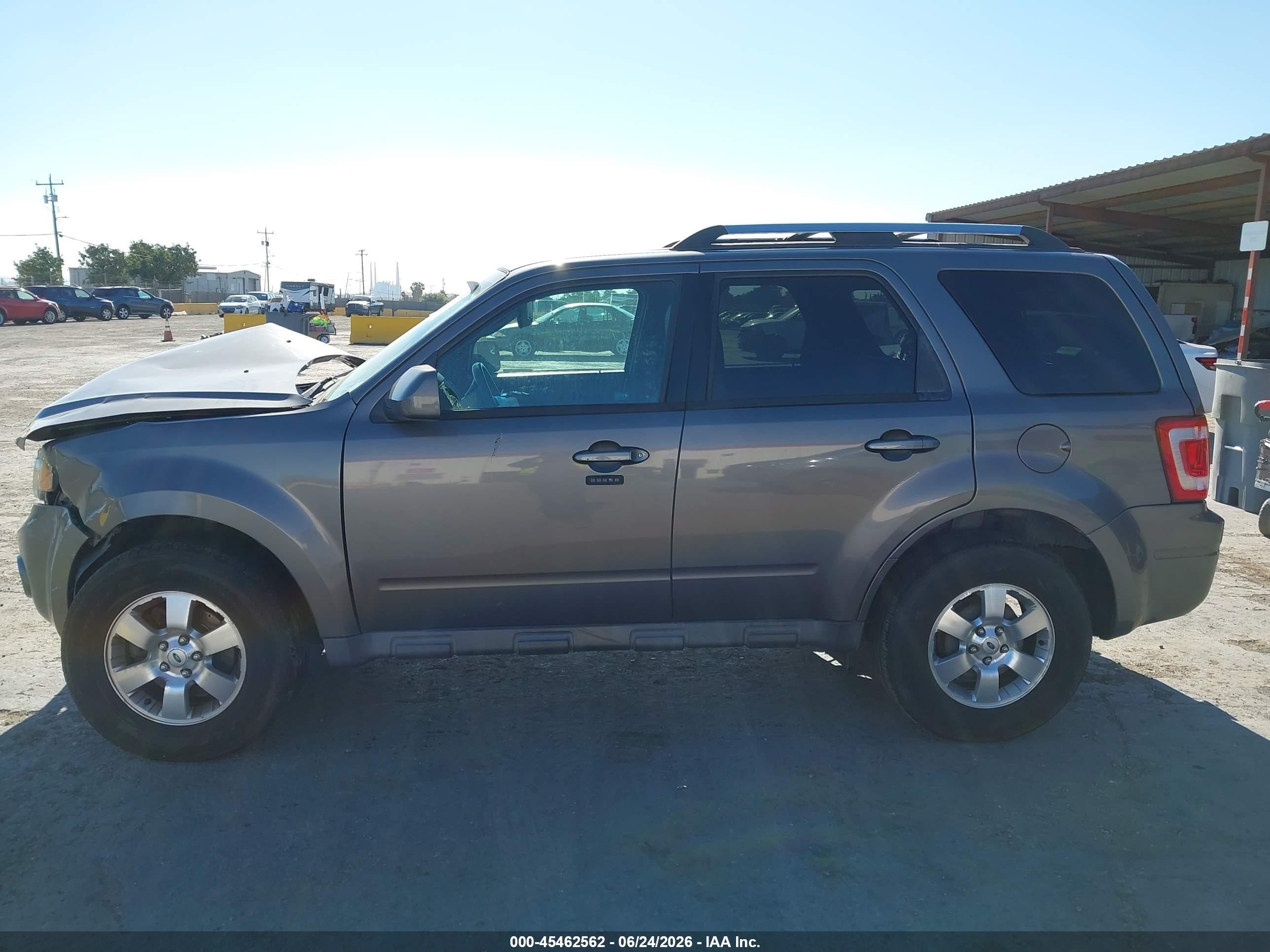 2012 Ford Escape Limited Gray vin: 1FMCU9EG4CKA84565
