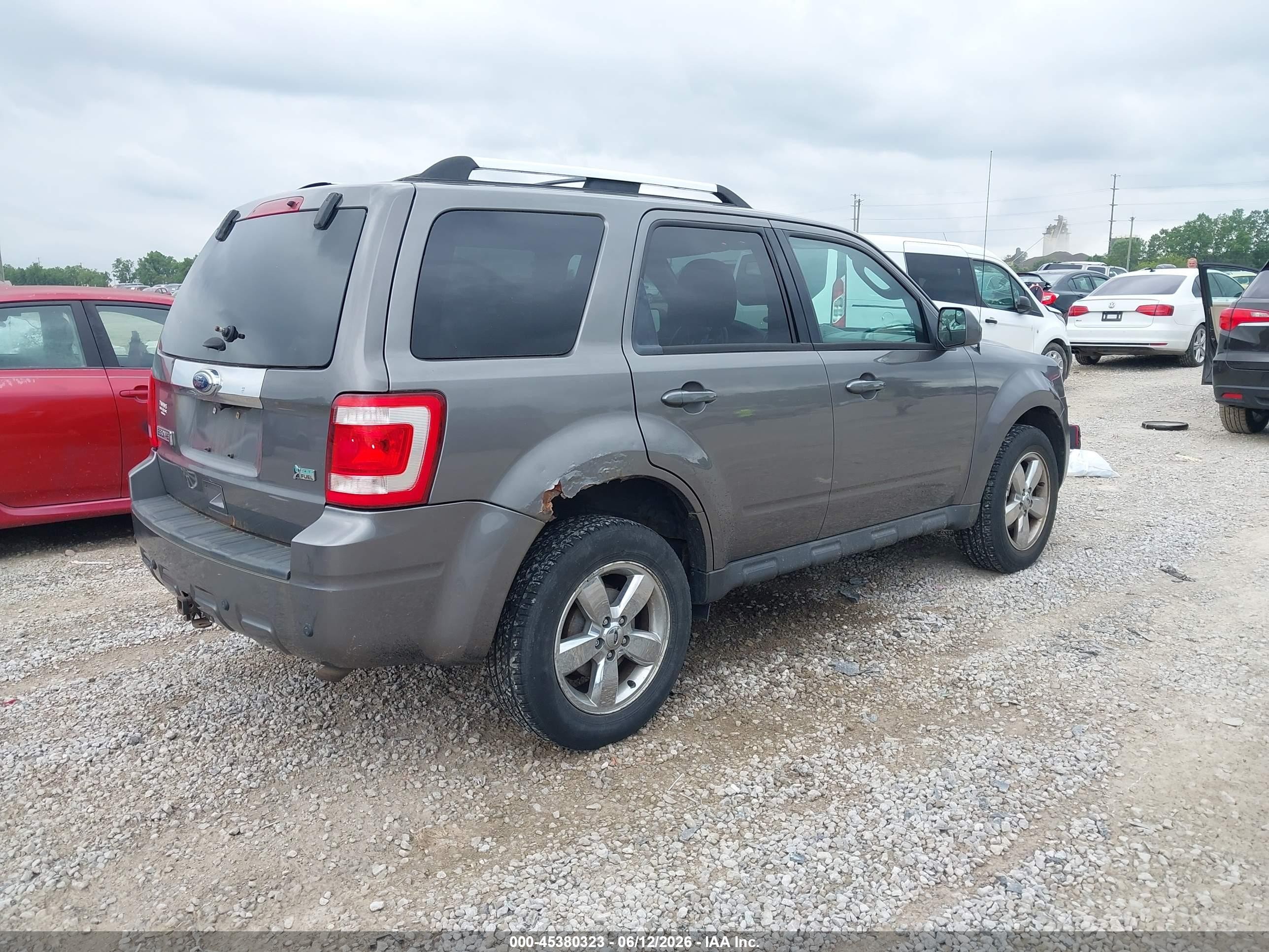 2012 Ford Escape Limited Gray vin: 1FMCU9EG4CKB10694