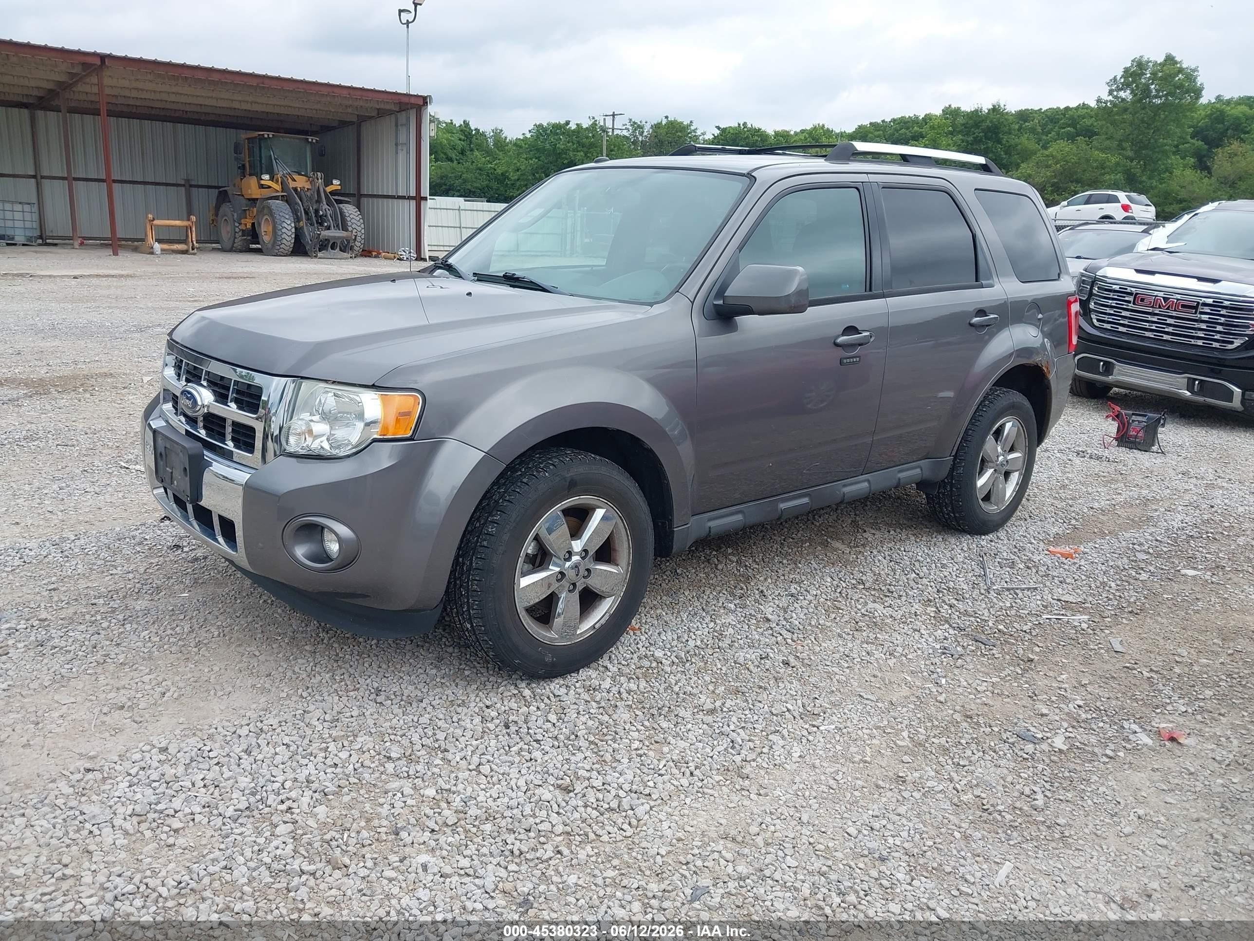 2012 Ford Escape Limited Gray vin: 1FMCU9EG4CKB10694