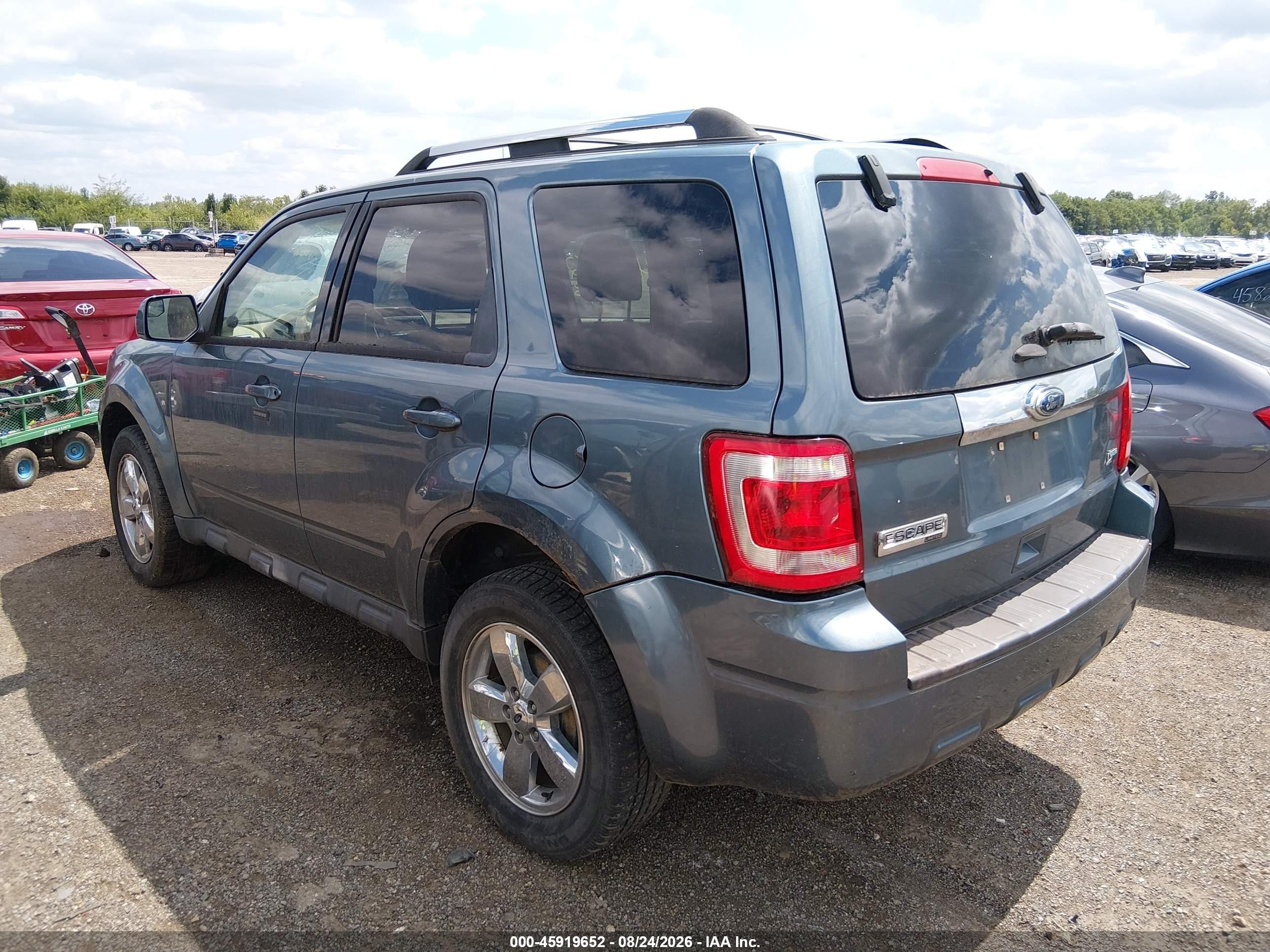 2012 Ford Escape Limited Blue vin: 1FMCU9EG4CKB40360