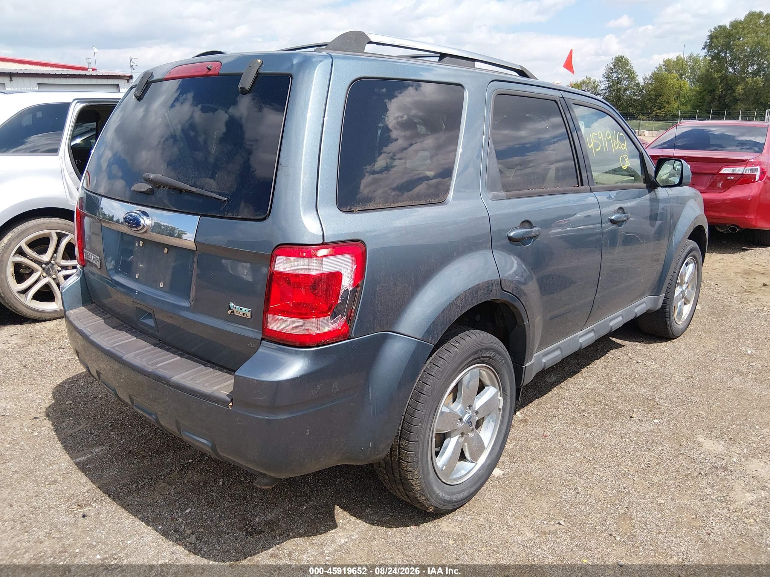 2012 Ford Escape Limited Blue vin: 1FMCU9EG4CKB40360