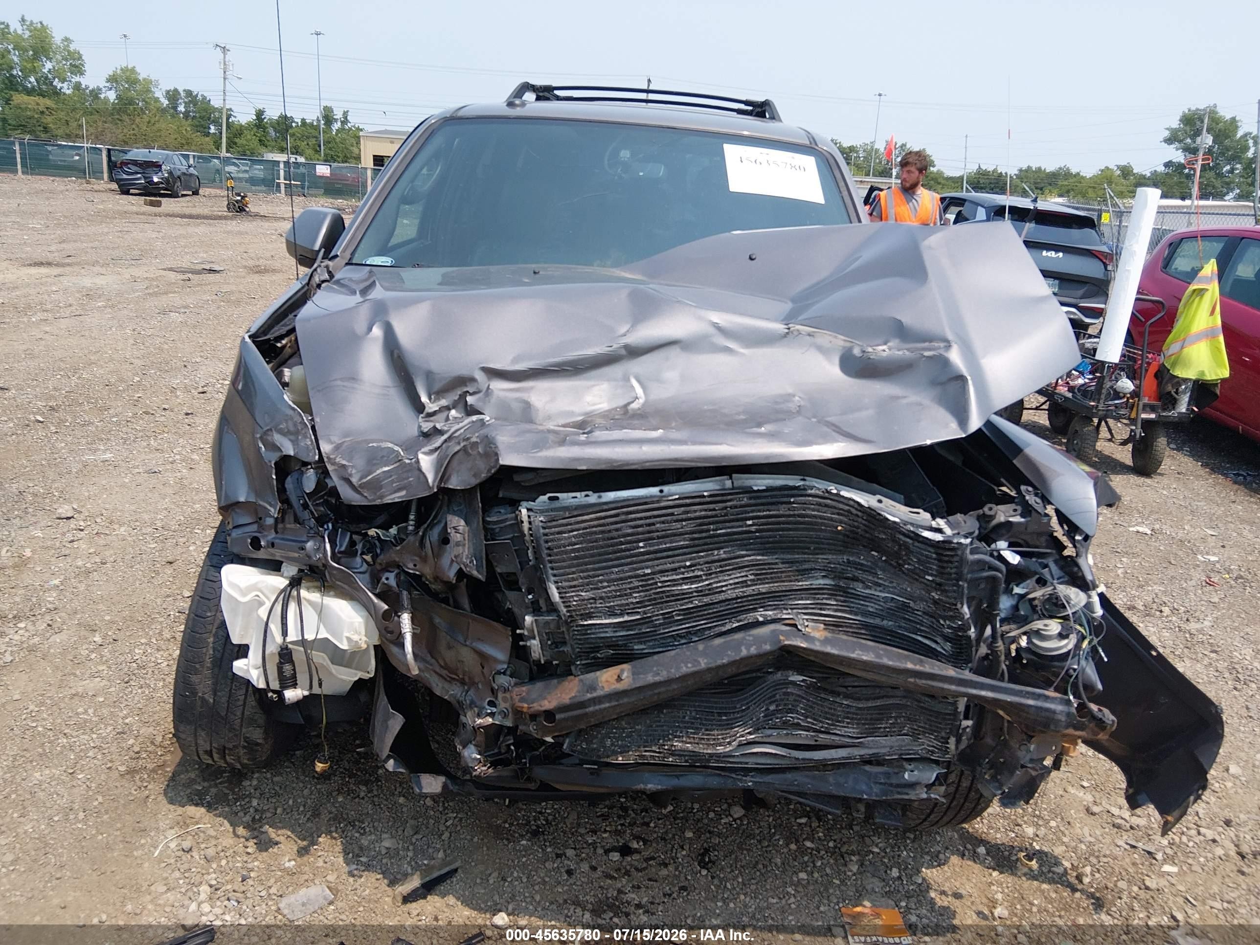 2012 Ford Escape Limited Серый vin: 1FMCU9EG4CKB41086