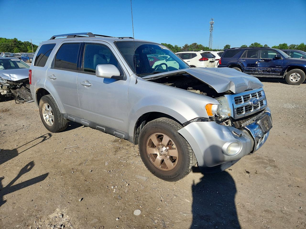 2012 Ford Escape Limited Silver vin: 1FMCU9EG4CKB49818