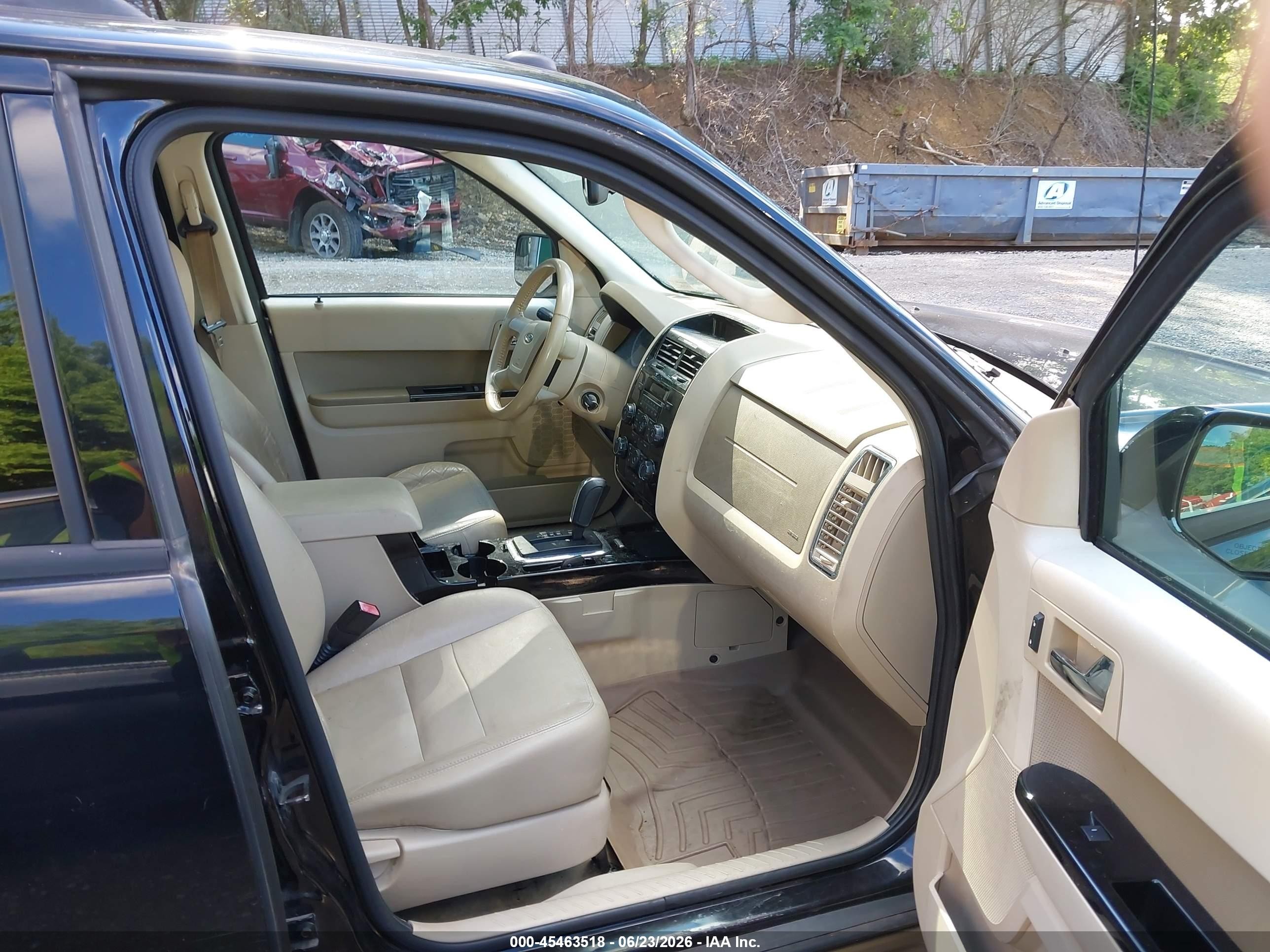 2012 Ford Escape Limited Black vin: 1FMCU9EG4CKB83600