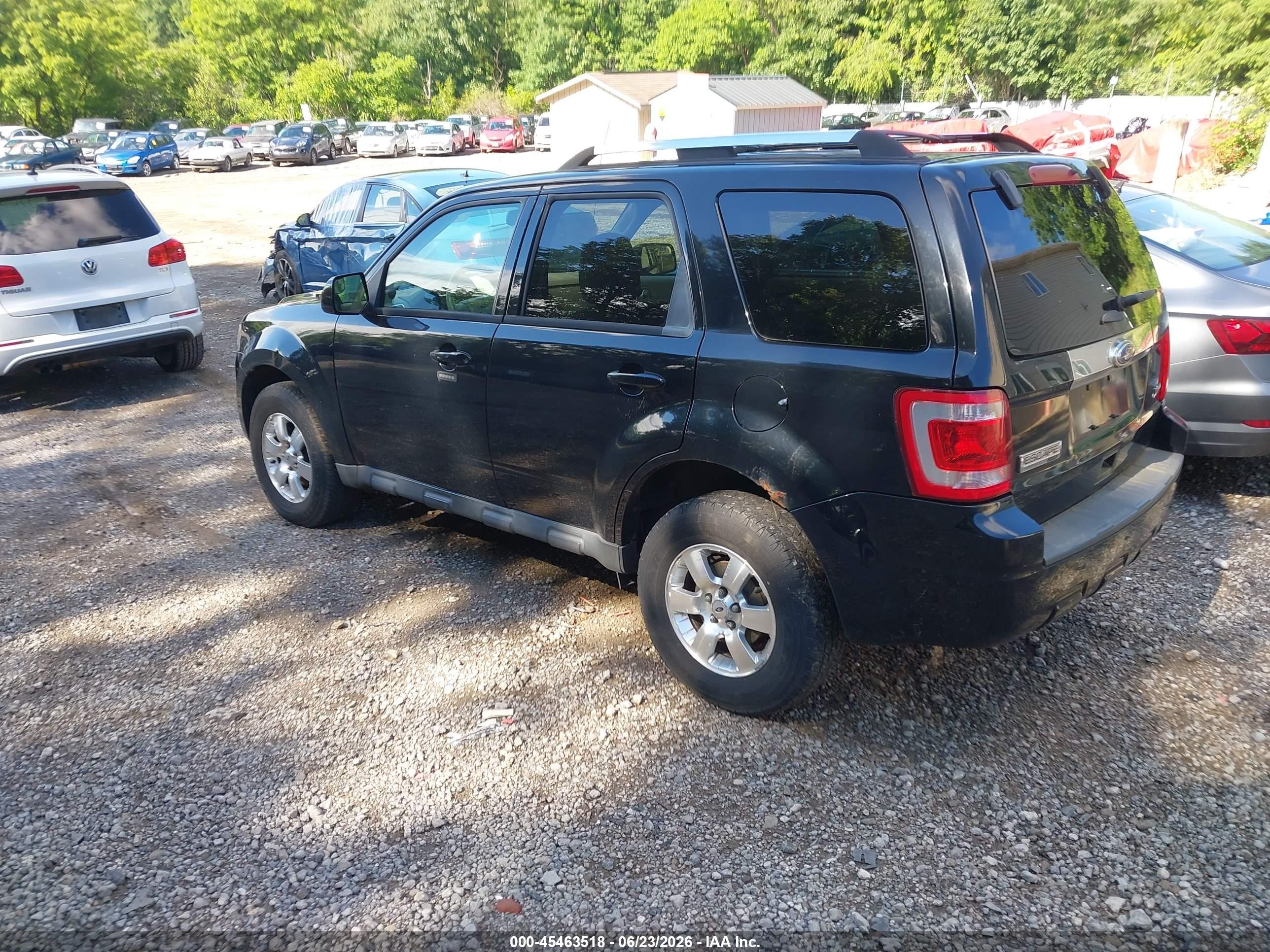 2012 Ford Escape Limited Black vin: 1FMCU9EG4CKB83600