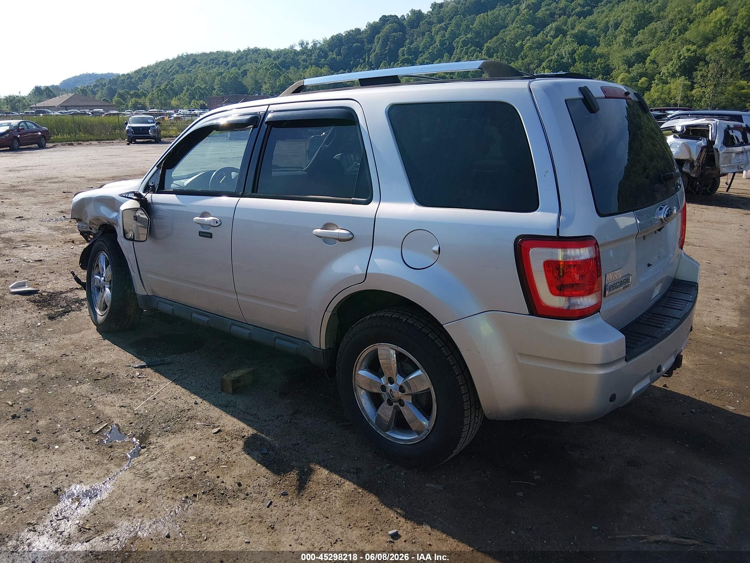 2012 Ford Escape Limited Silver vin: 1FMCU9EG4CKB89574