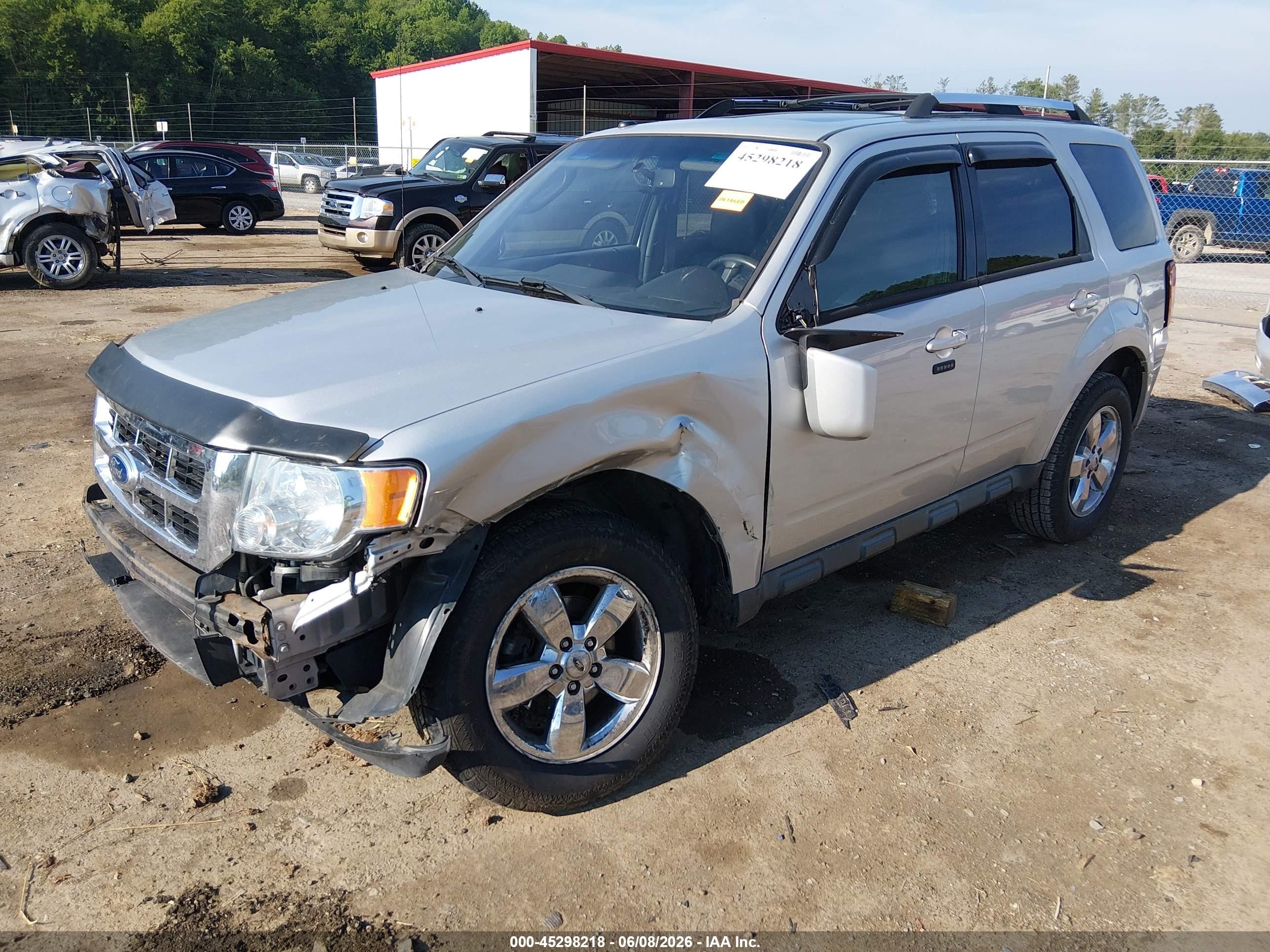 2012 Ford Escape Limited Silver vin: 1FMCU9EG4CKB89574