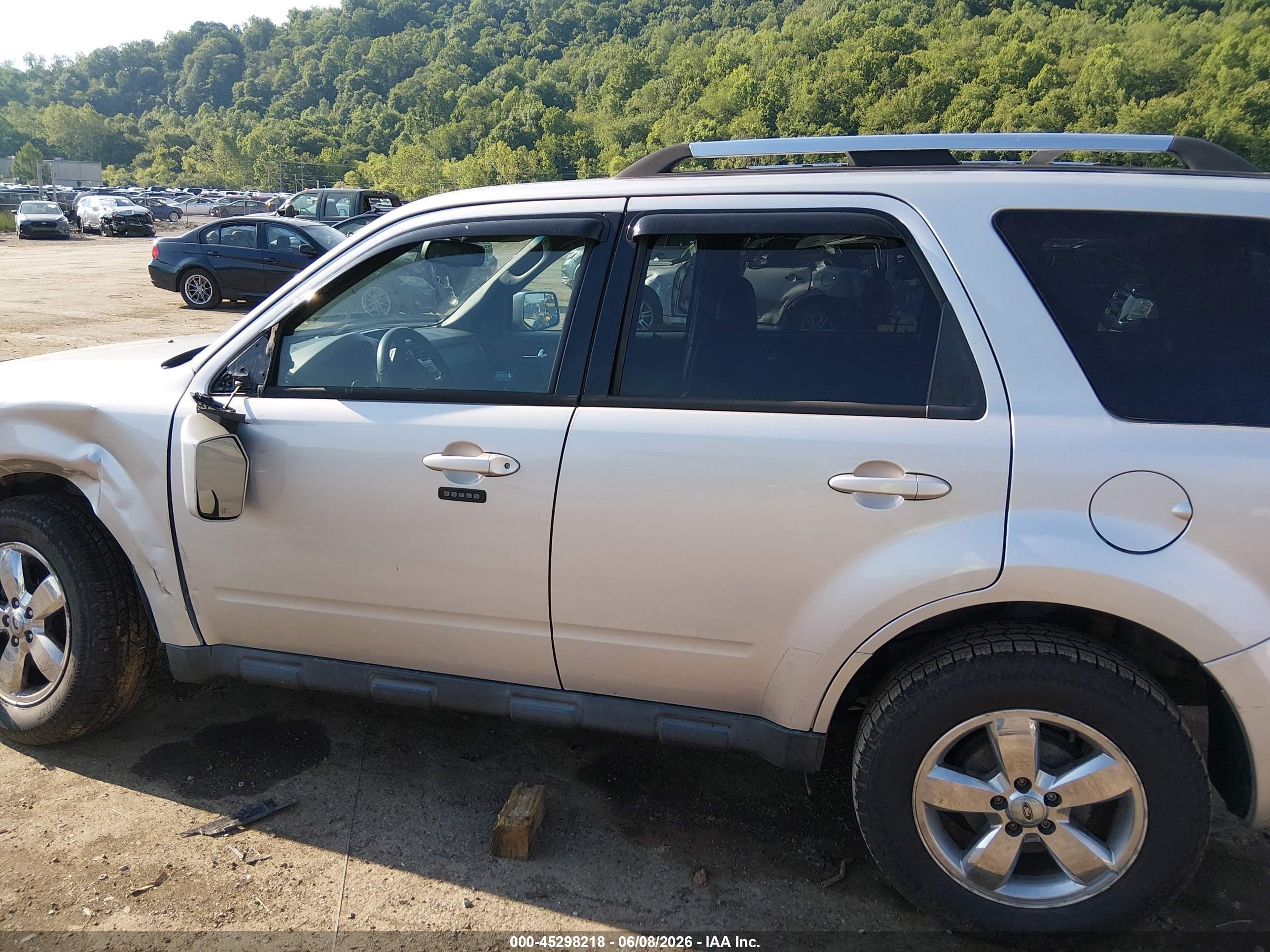 2012 Ford Escape Limited Silver vin: 1FMCU9EG4CKB89574