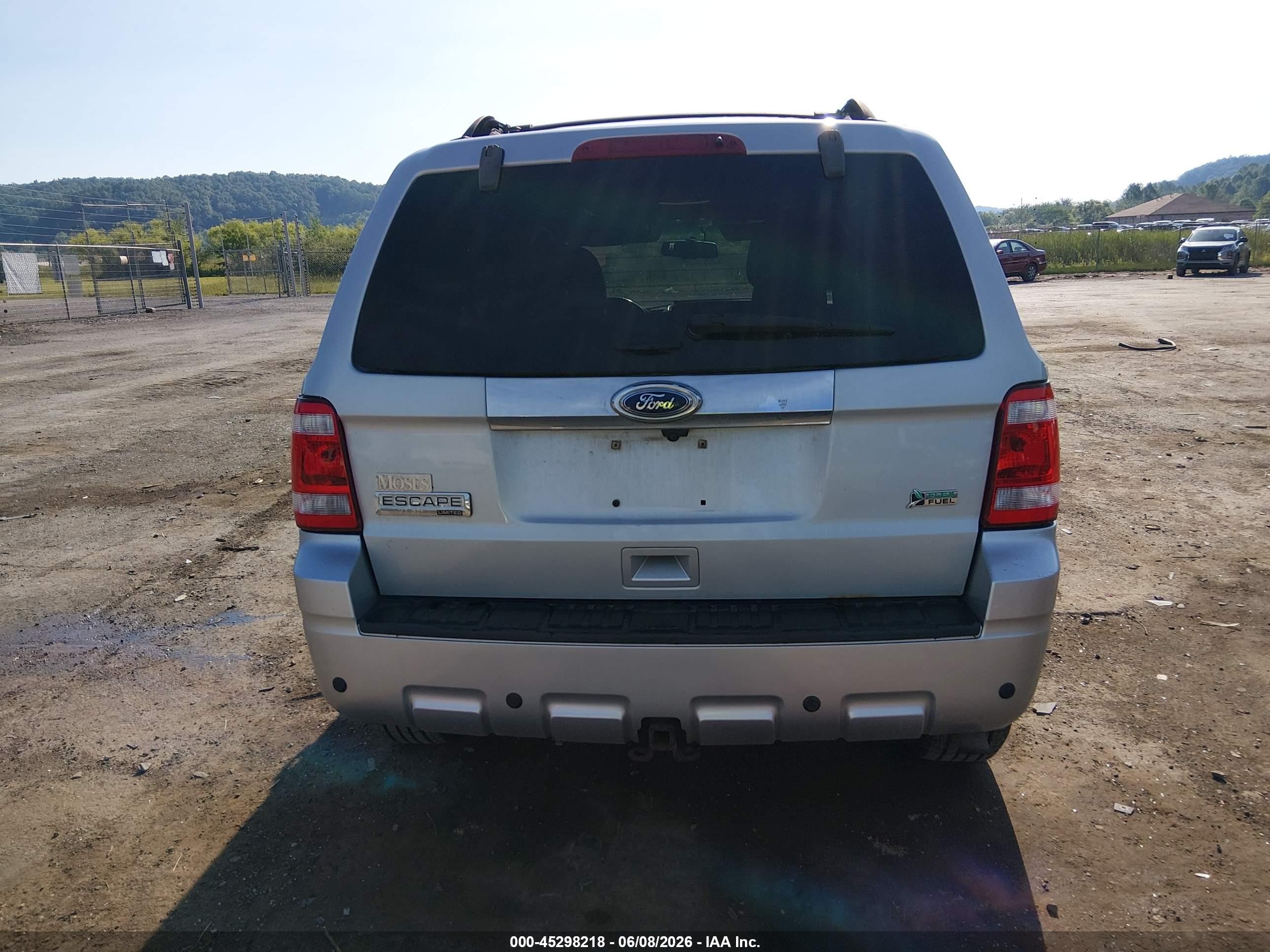 2012 Ford Escape Limited Silver vin: 1FMCU9EG4CKB89574