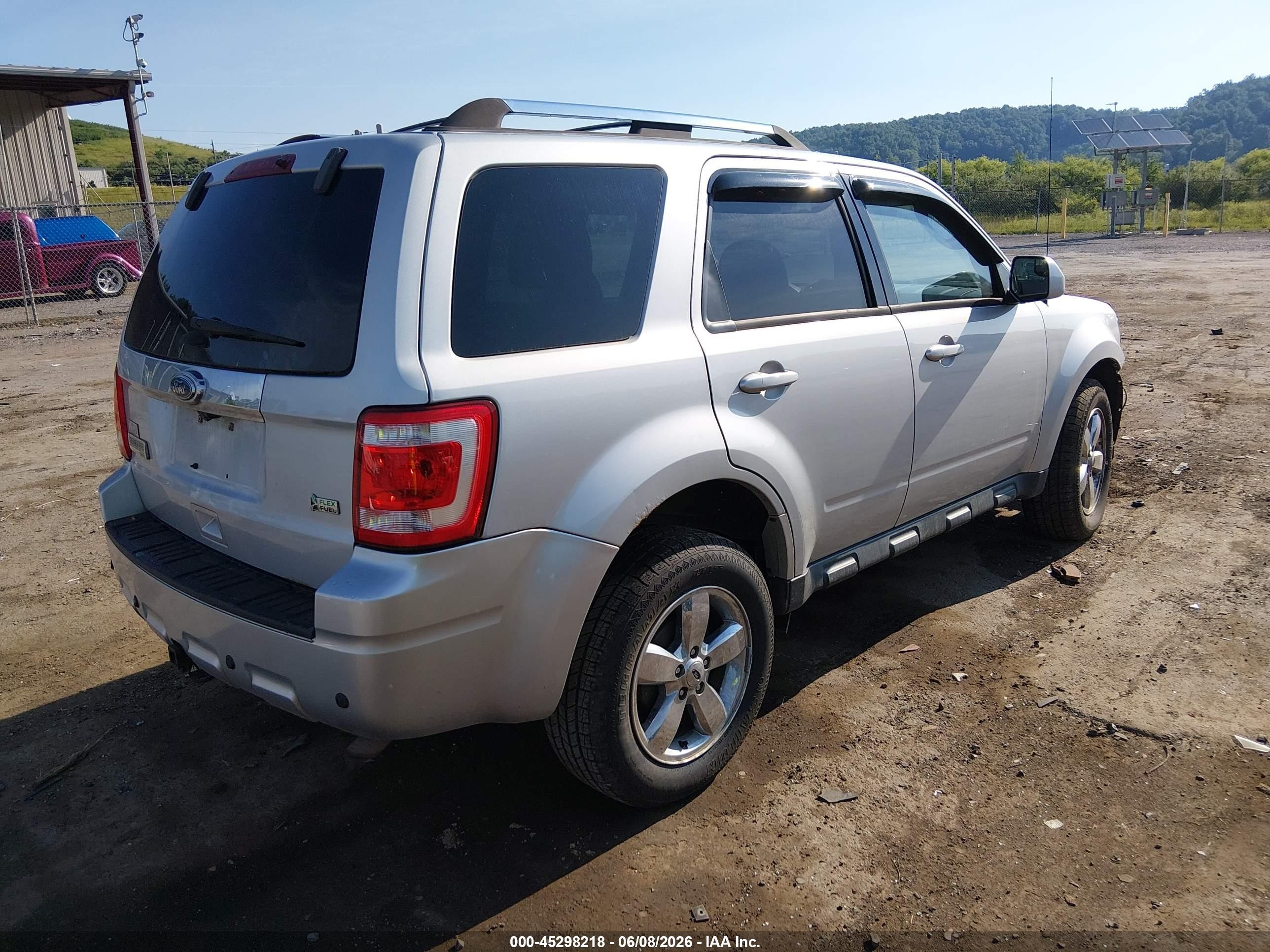 2012 Ford Escape Limited Silver vin: 1FMCU9EG4CKB89574