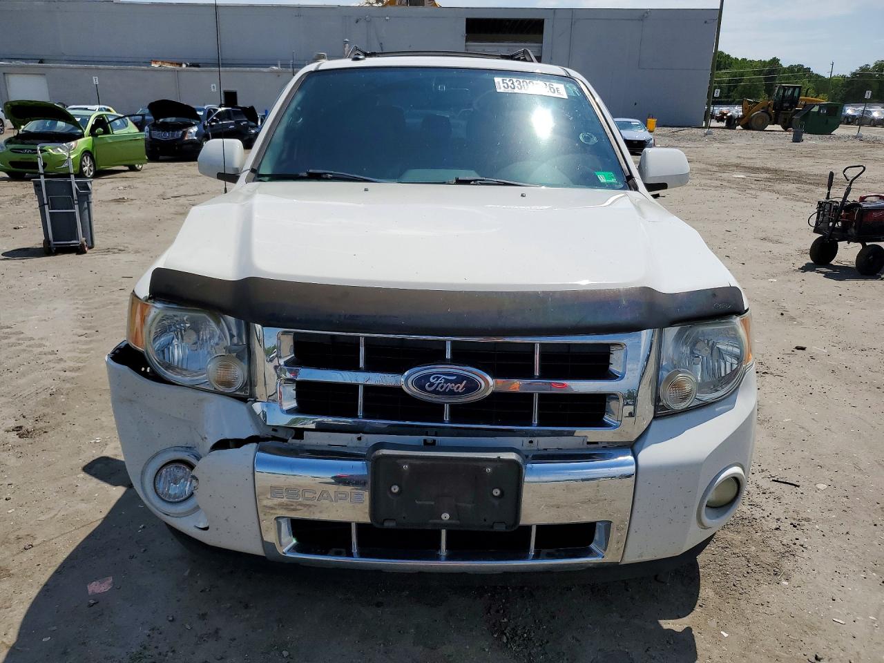 2010 Ford Escape Limited Белый vin: 1FMCU9EG5AKC26385
