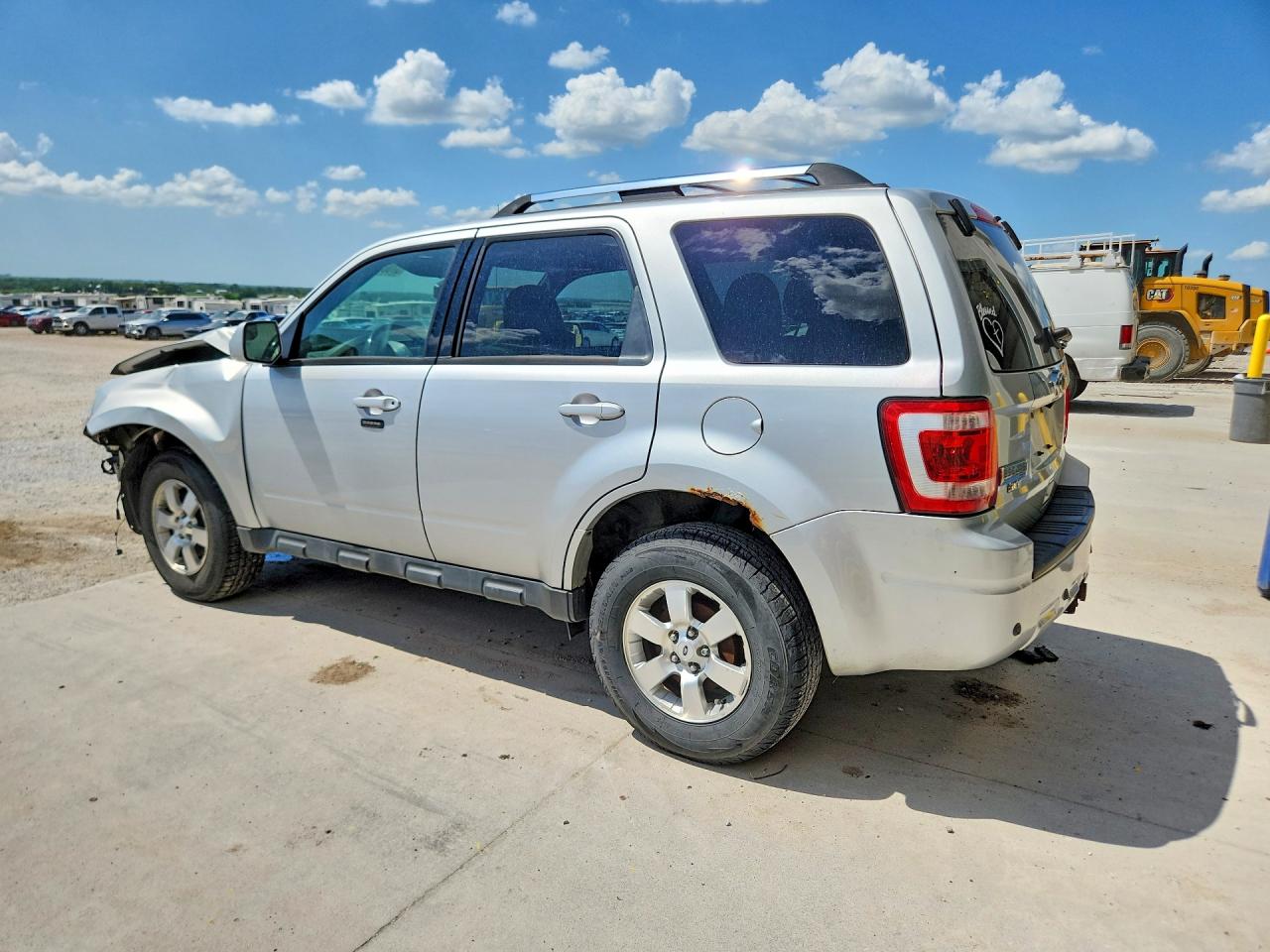 2010 Ford Escape Limited Silver vin: 1FMCU9EG5AKC46104