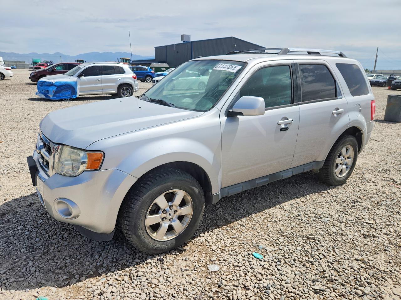 2011 Ford Escape Limited Silver vin: 1FMCU9EG5BKC13718