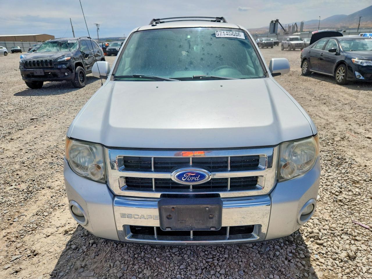 2011 Ford Escape Limited Silver vin: 1FMCU9EG5BKC13718