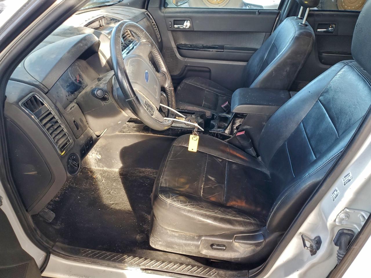 2011 Ford Escape Limited White vin: 1FMCU9EG5BKC42734