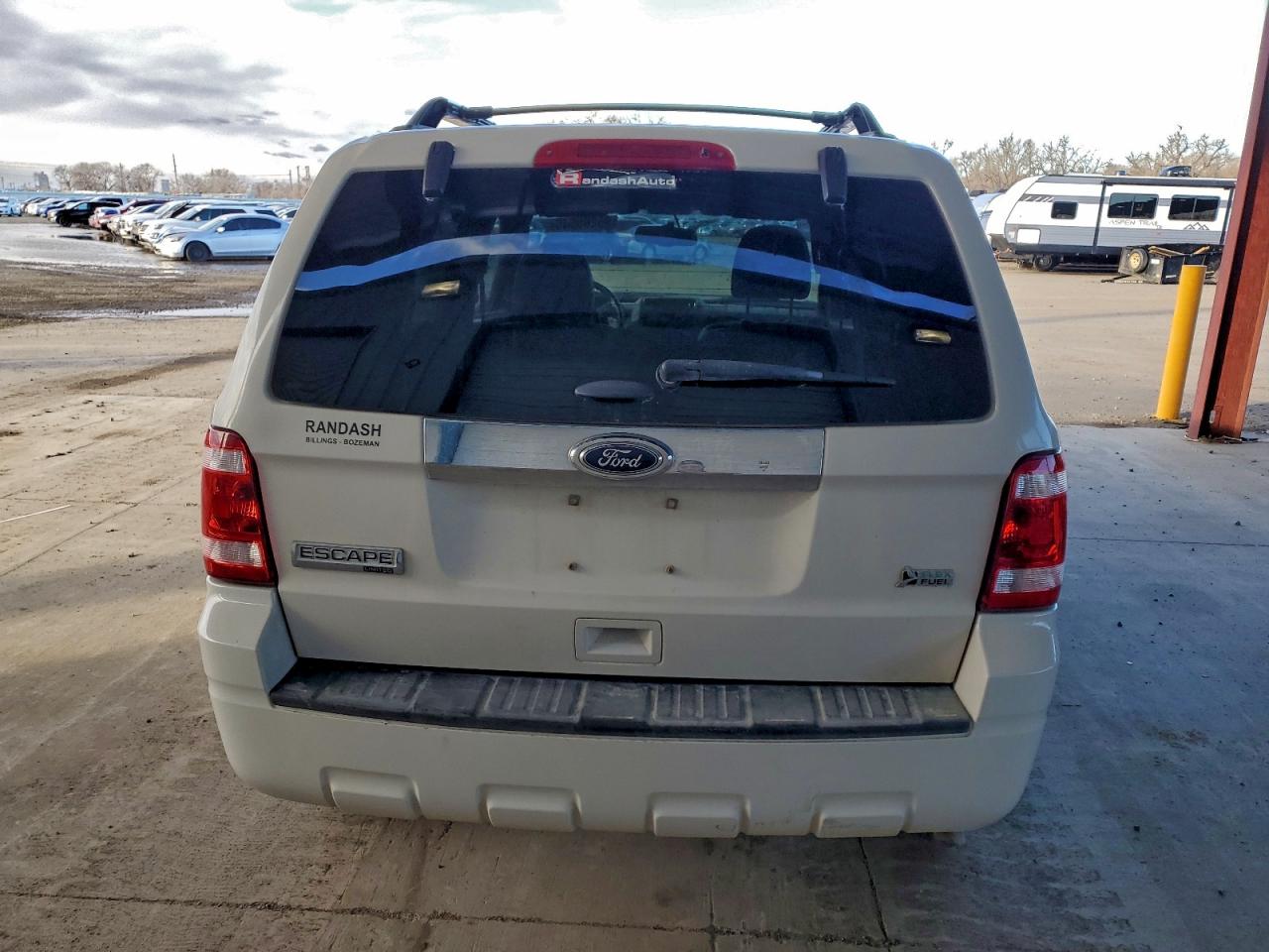 2011 Ford Escape Limited White vin: 1FMCU9EG5BKC42734