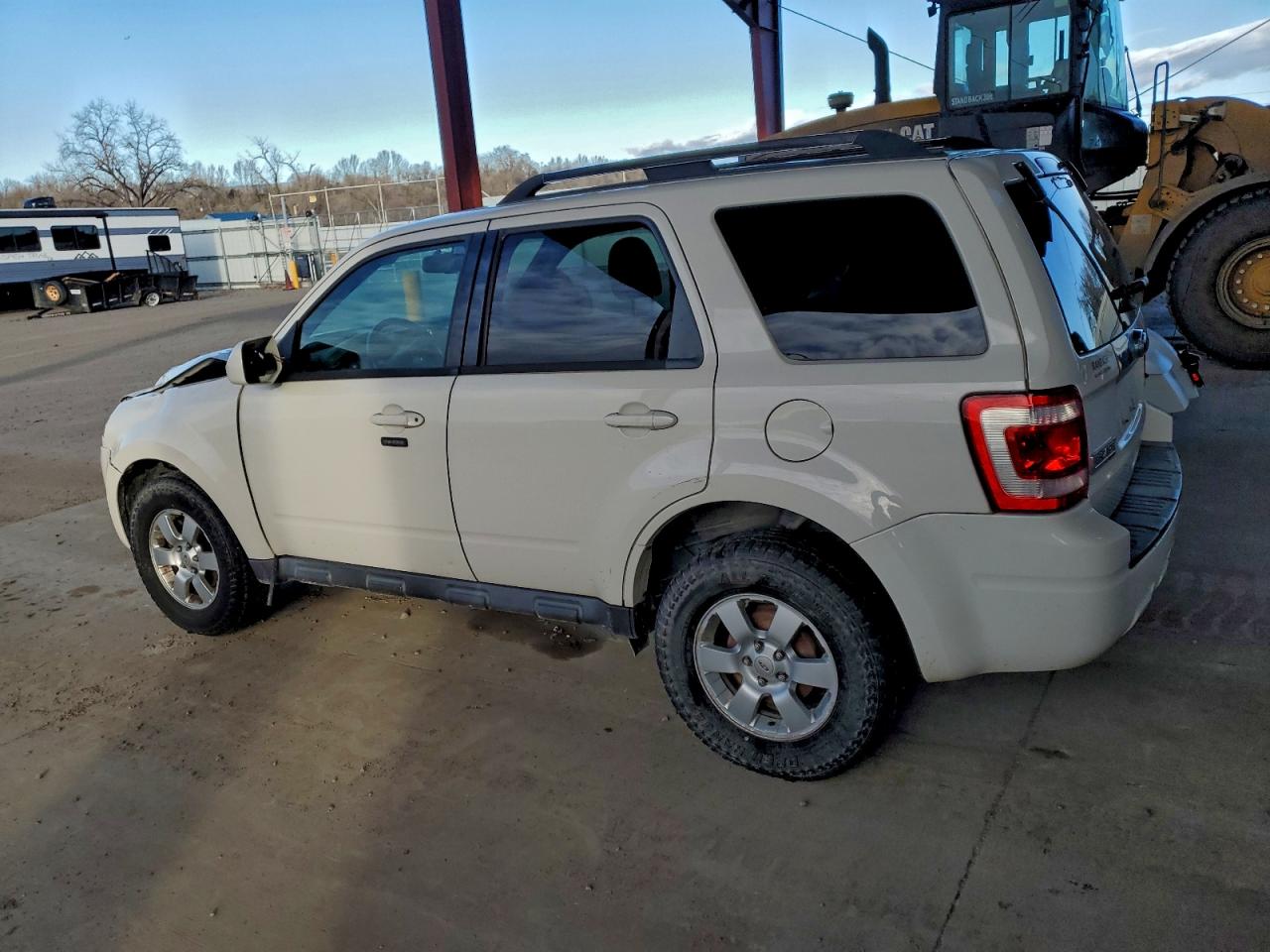 2011 Ford Escape Limited White vin: 1FMCU9EG5BKC42734