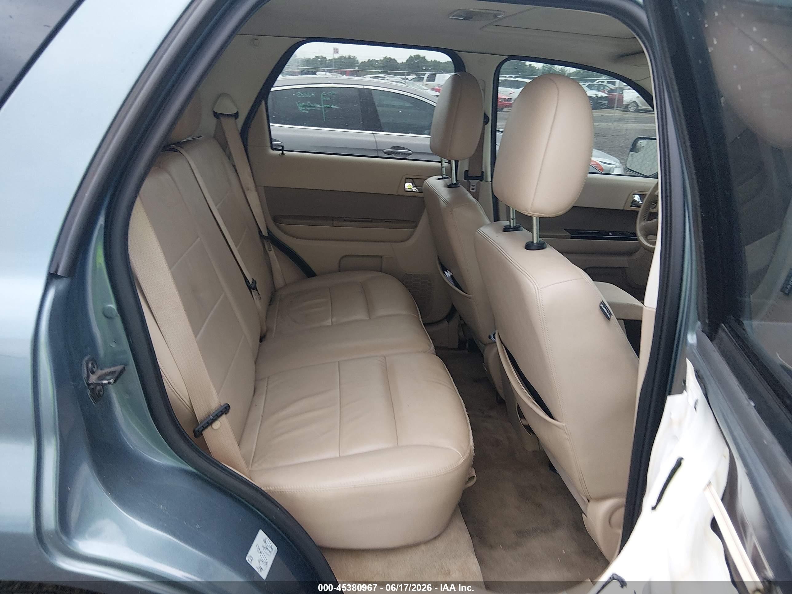2011 Ford Escape Limited Blue vin: 1FMCU9EG5BKC48856