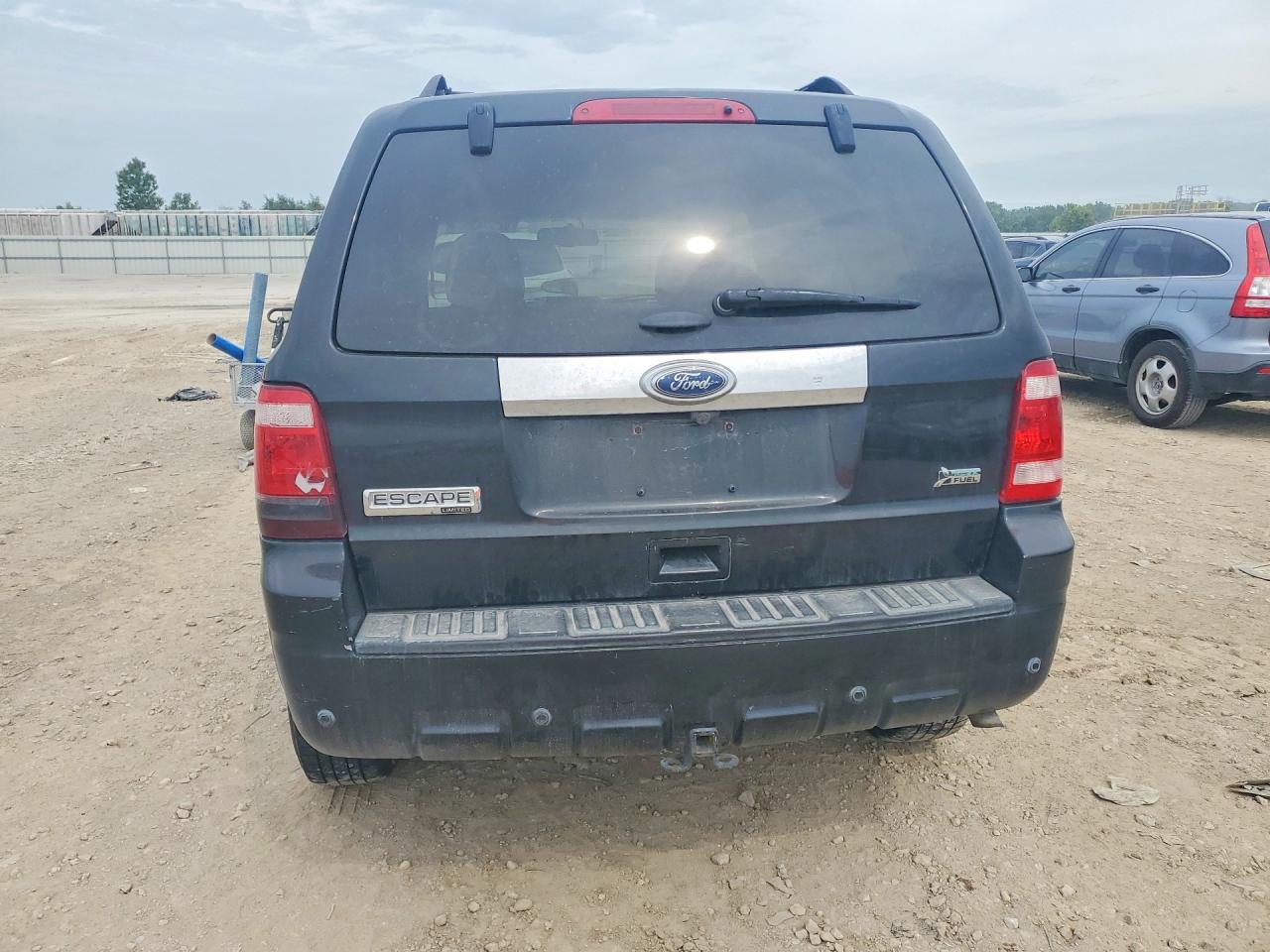 2011 Ford Escape Limited Черный vin: 1FMCU9EG5BKC63194