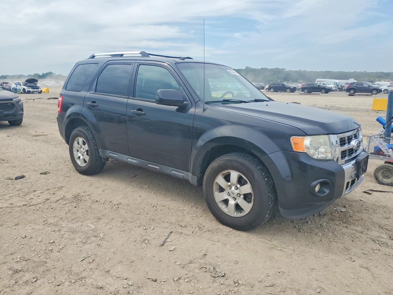 2011 Ford Escape Limited Черный vin: 1FMCU9EG5BKC63194