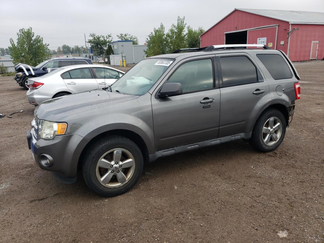 2011 Ford Escape Limited Gray vin: 1FMCU9EG5BKC67651