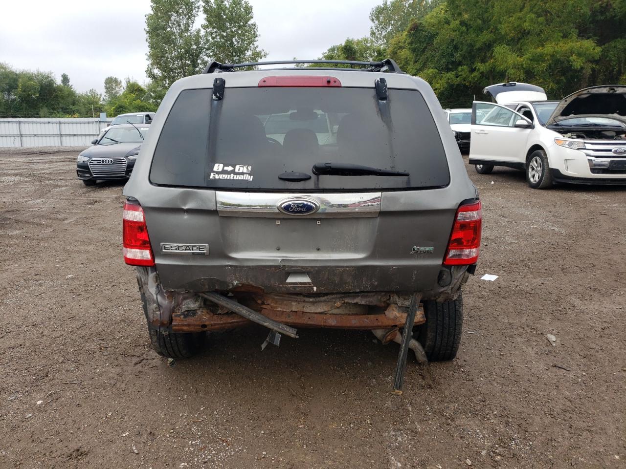 2011 Ford Escape Limited Gray vin: 1FMCU9EG5BKC67651