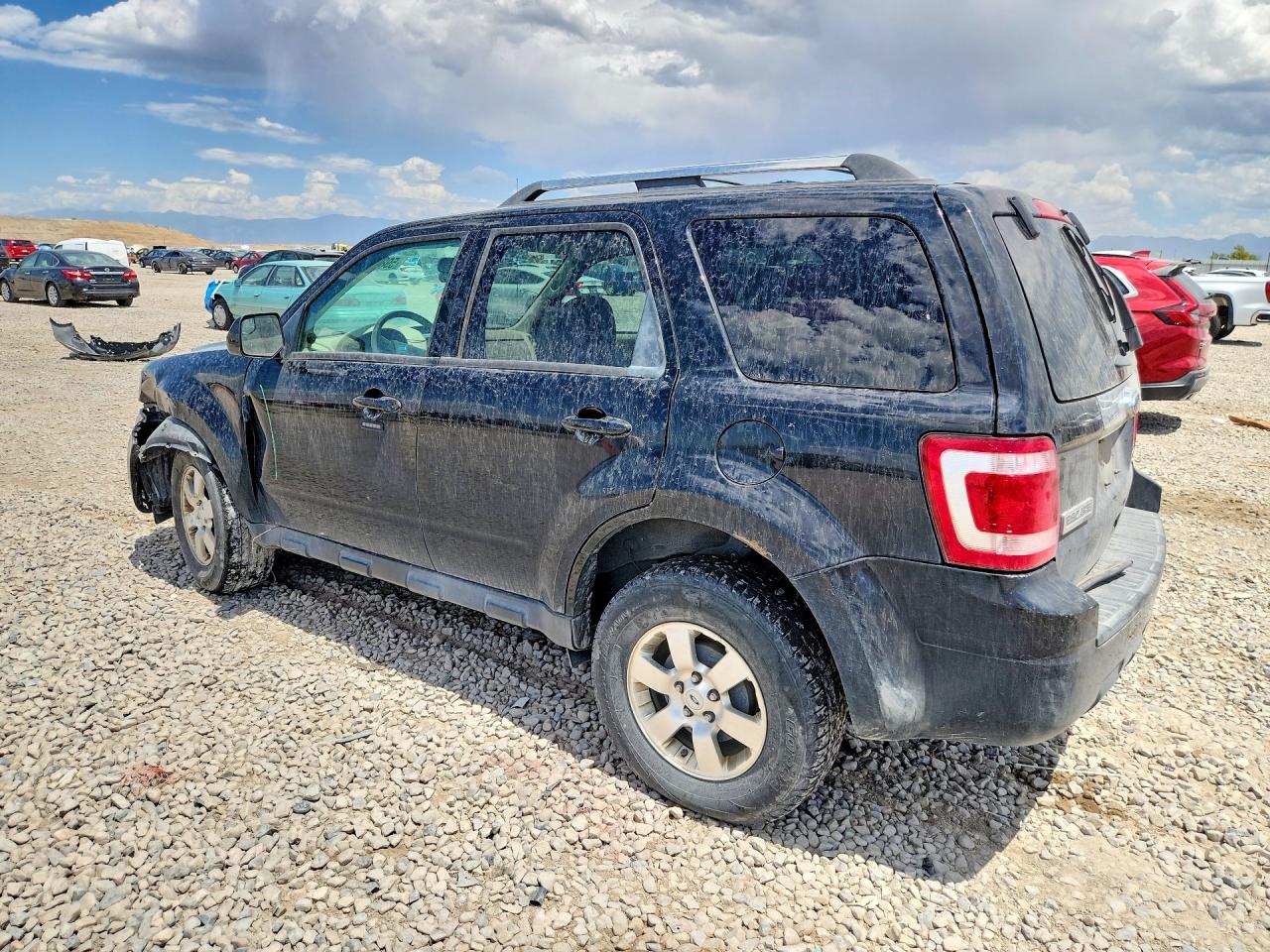 2012 Ford Escape Limited Black vin: 1FMCU9EG5CKA16307