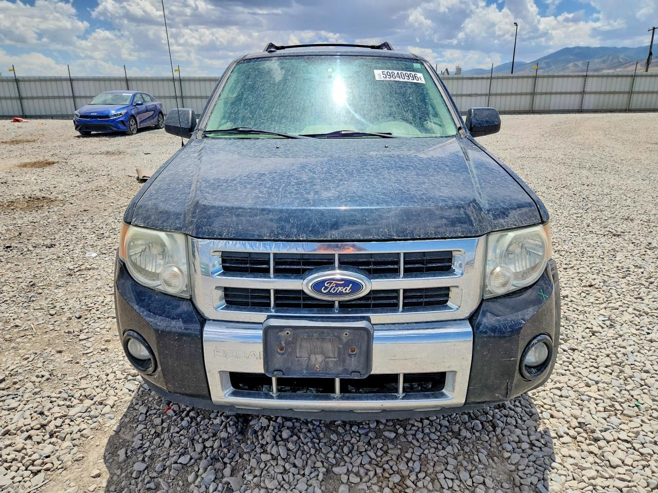 2012 Ford Escape Limited Black vin: 1FMCU9EG5CKA16307
