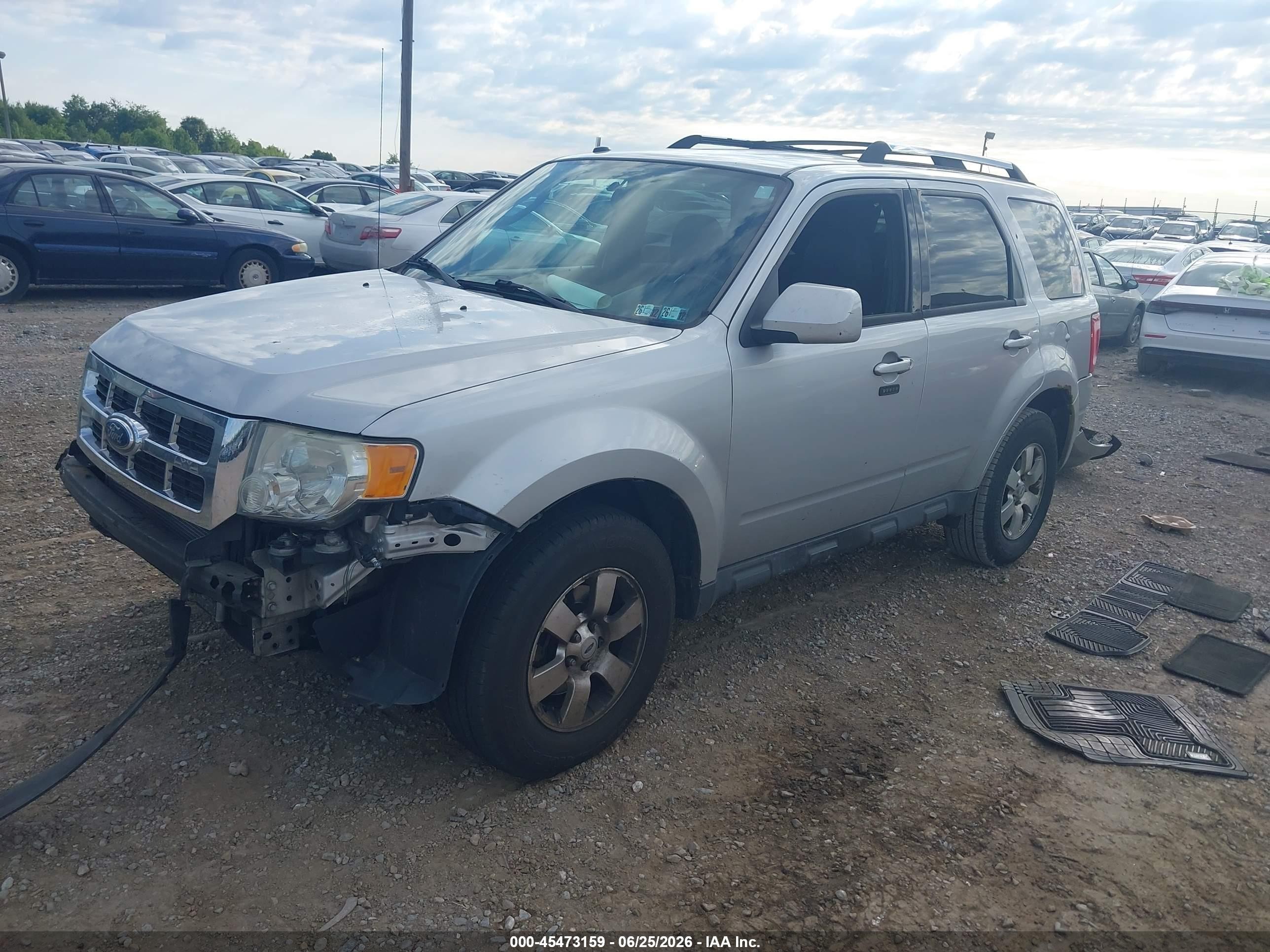 2012 Ford Escape Limited Gray vin: 1FMCU9EG5CKA36699