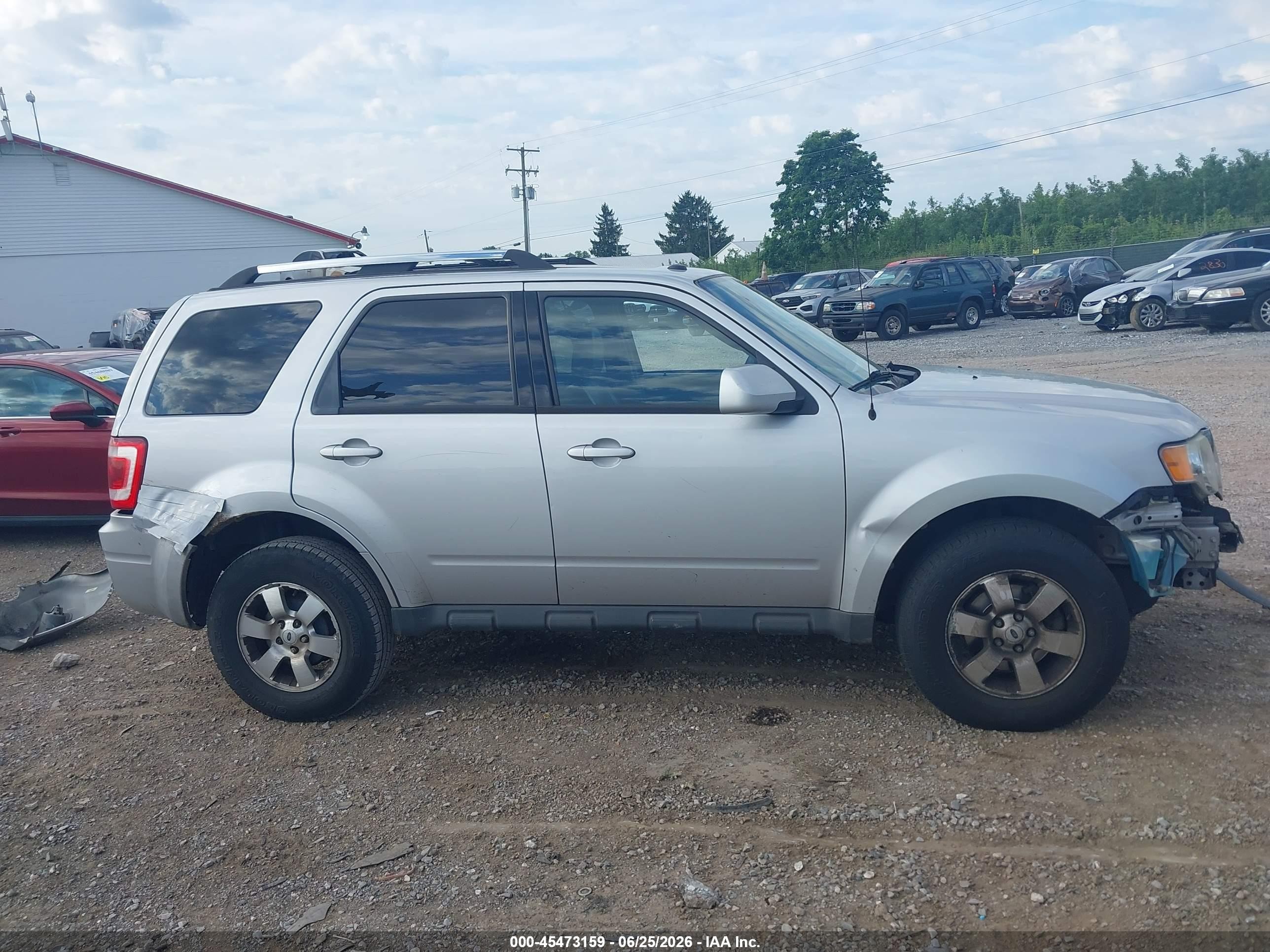2012 Ford Escape Limited Gray vin: 1FMCU9EG5CKA36699
